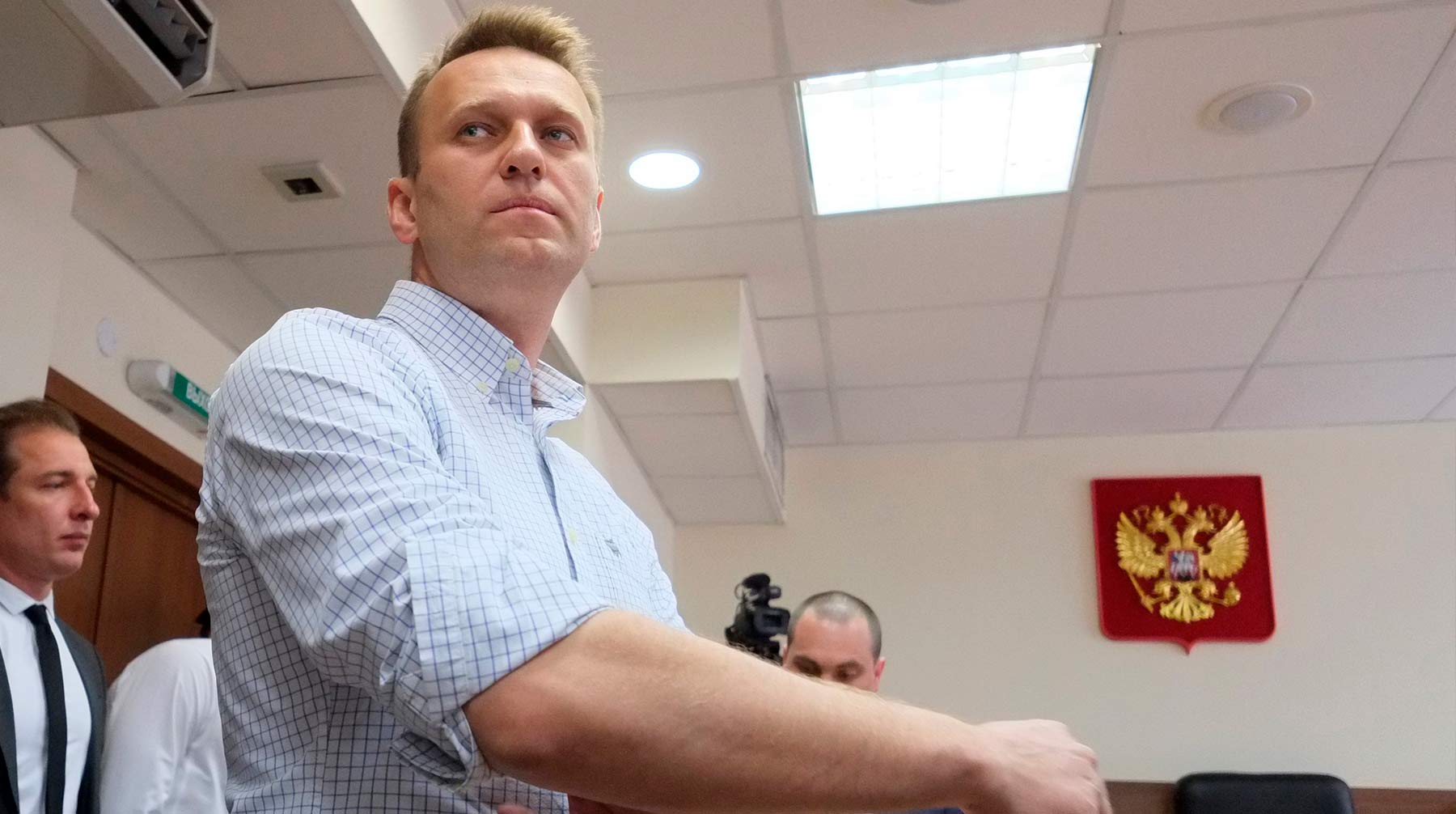 Оппозиционеру грозит штраф до одного миллиона рублей либо до 240 часов обязательных работ Фото: © АГН Москва
