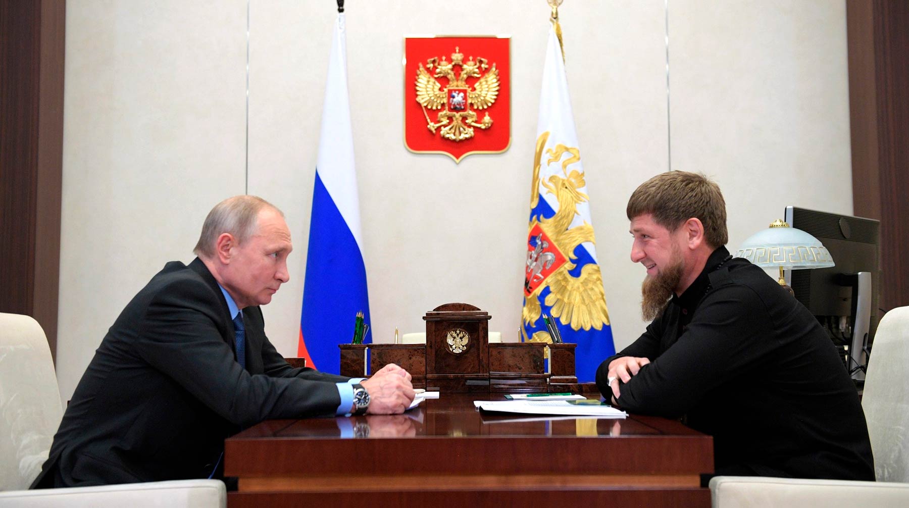 Глава Чечни переведен из структур МВД в Росгвардию Фото: © Kremlin Pool