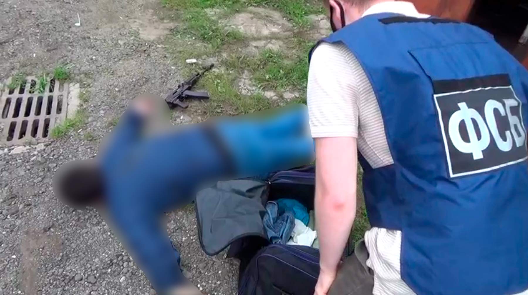 Мужчина собирался совершить террористический акт в Москве Фото: © кадр из видео