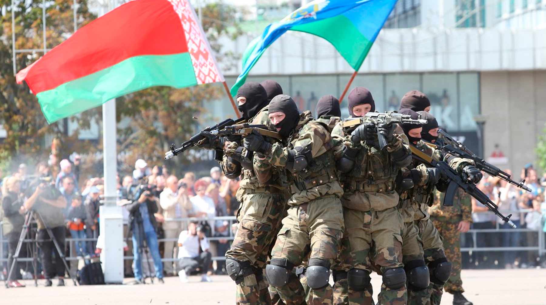 Военные сборы могут пройти в пограничных с Россией областях Фото: © Министерство обороны  Белоруссии