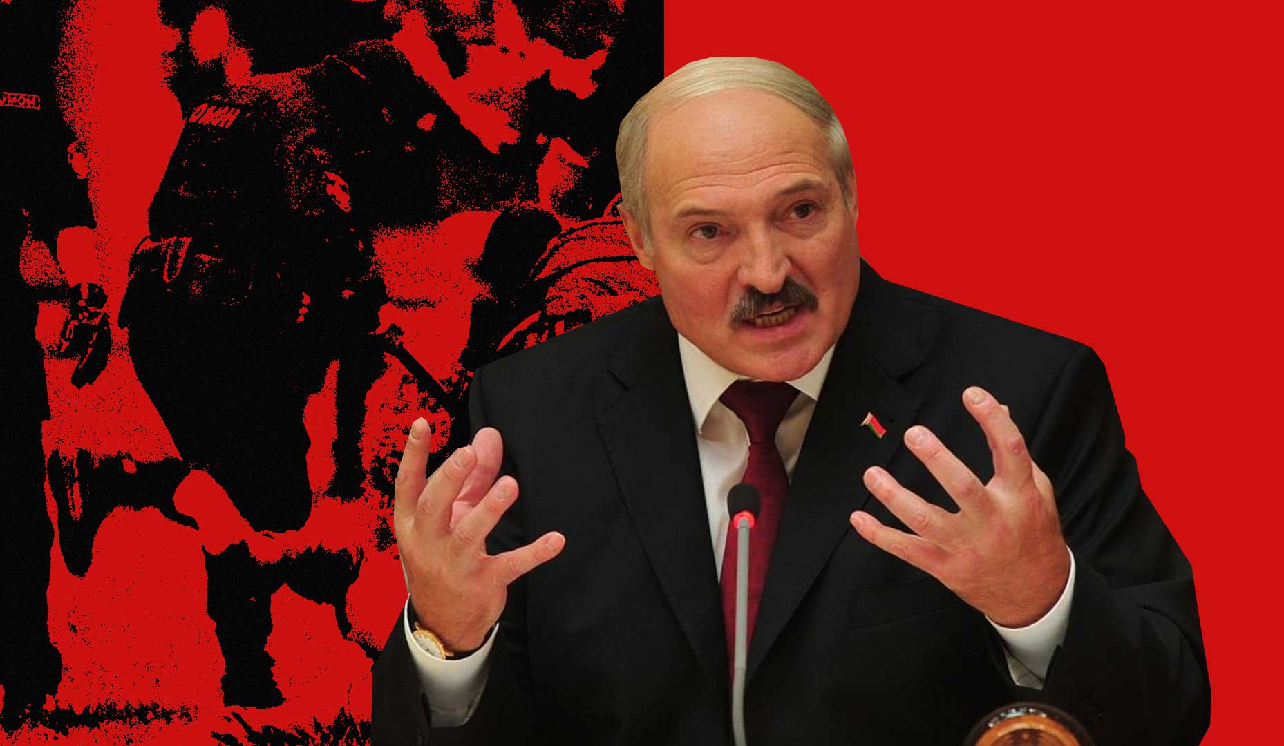 Президент Белоруссии заявил, что в действиях силовиков должен быть «определенный тормоз» Коллаж: © Daily Storm