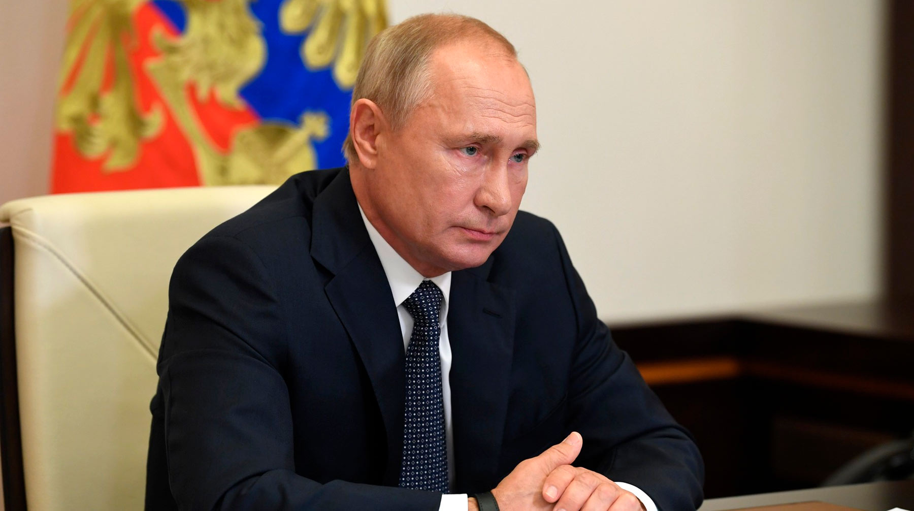 Президент РФ отметил это в разговоре об ограничении добычи нефти в рамках договоренностей ОПЕК+ Фото: © kremlin.ru