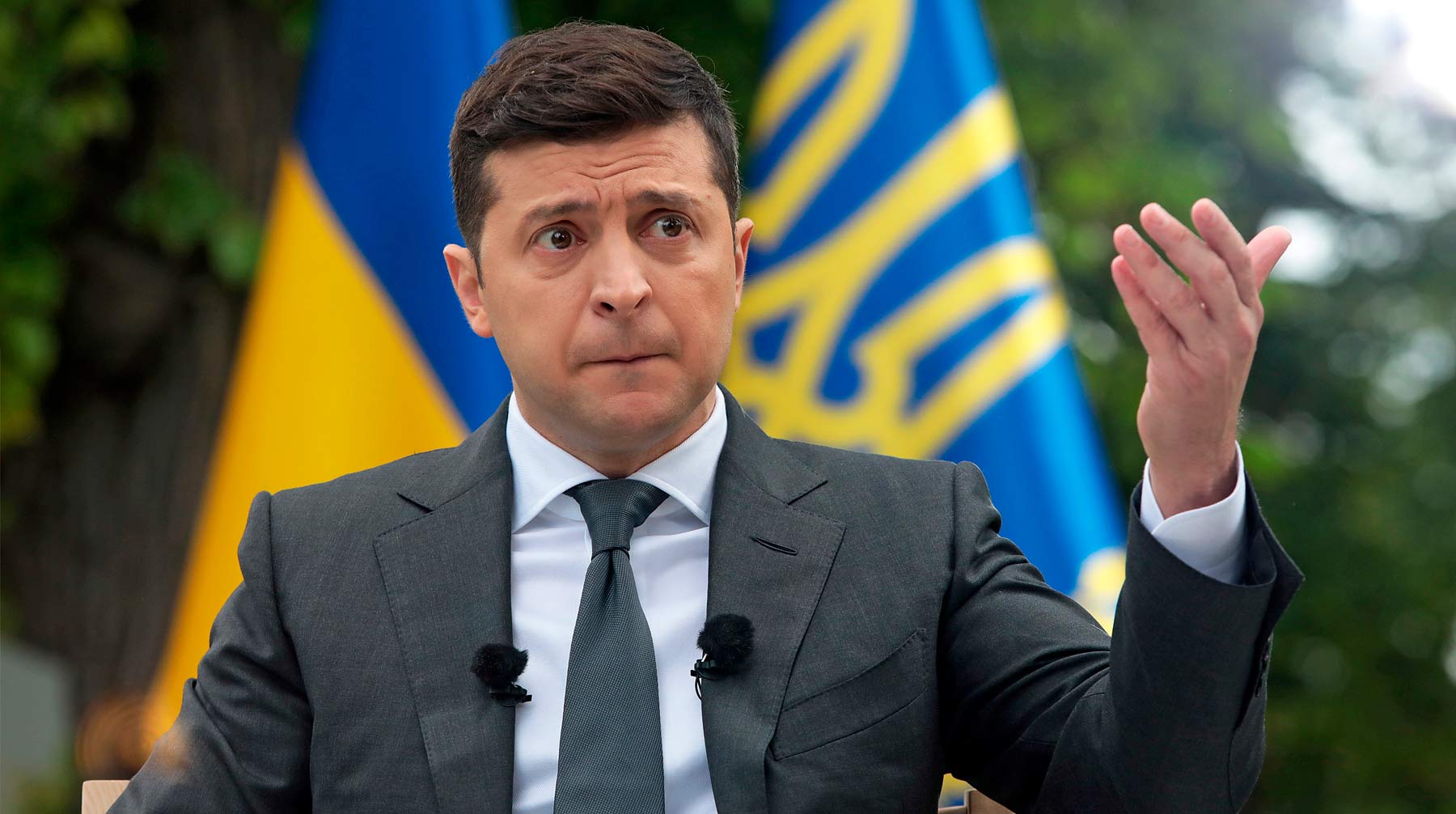Украинский лидер отметил напряженную внутриполитическую ситуацию в соседней стране Фото: © Global Look Press / Hennadii Minchenko
