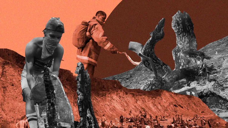 «Тушили огонь чем попало: водой, руками, землей»: туристы оказались в эпицентре пожара в «Утрише» — Daily Storm