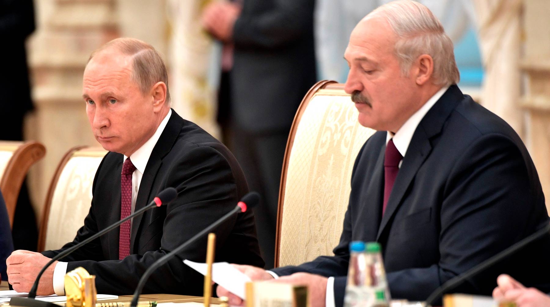 Президент РБ не допустит обвала национальной валюты из-за «внутренних негодяев» Фото: © Kremlin Pool
