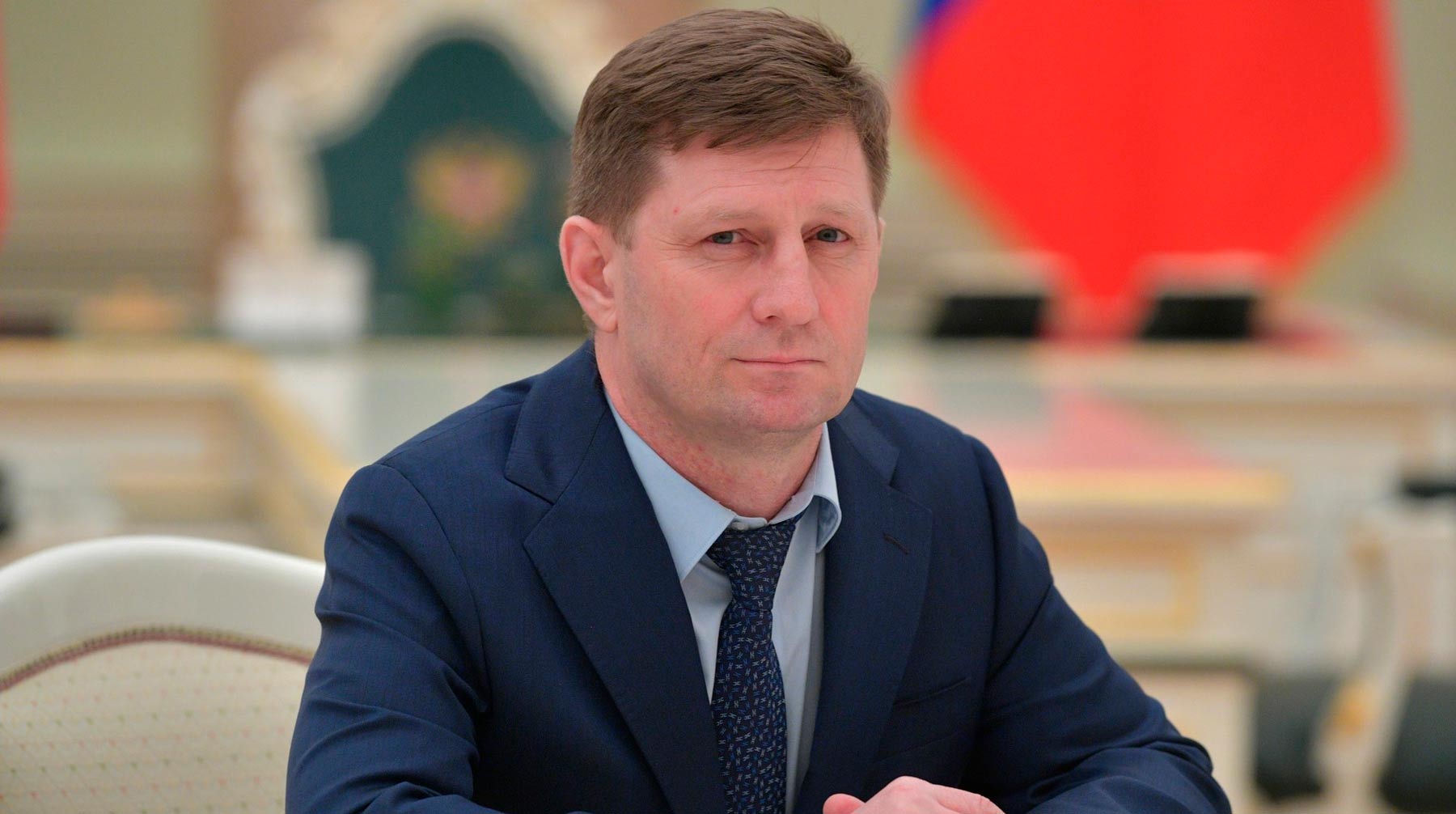 Следствие считает, что экс-губернатор Хабаровского края оказывал давление на некоторых силовиков, из-за чего его отпустили Фото: © kremlin.ru