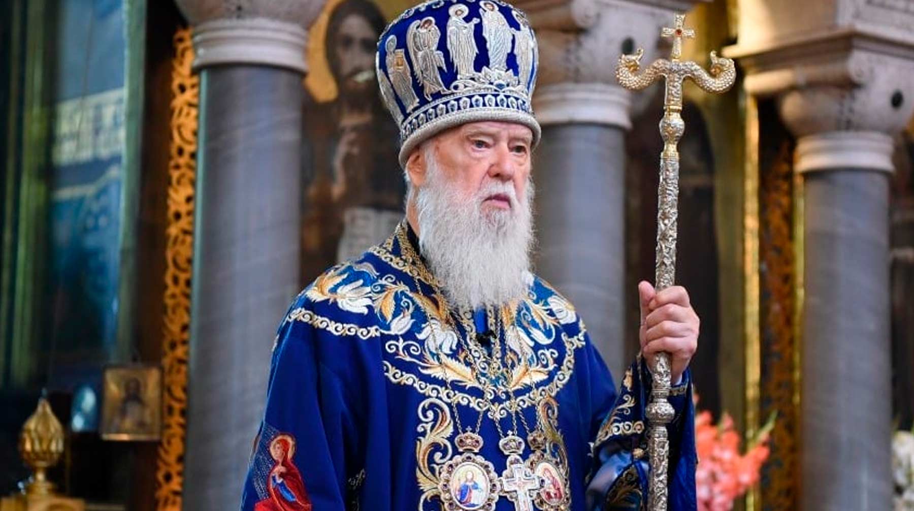 Состояние больного удовлетворительное Глава Киевского патриархата Филарет