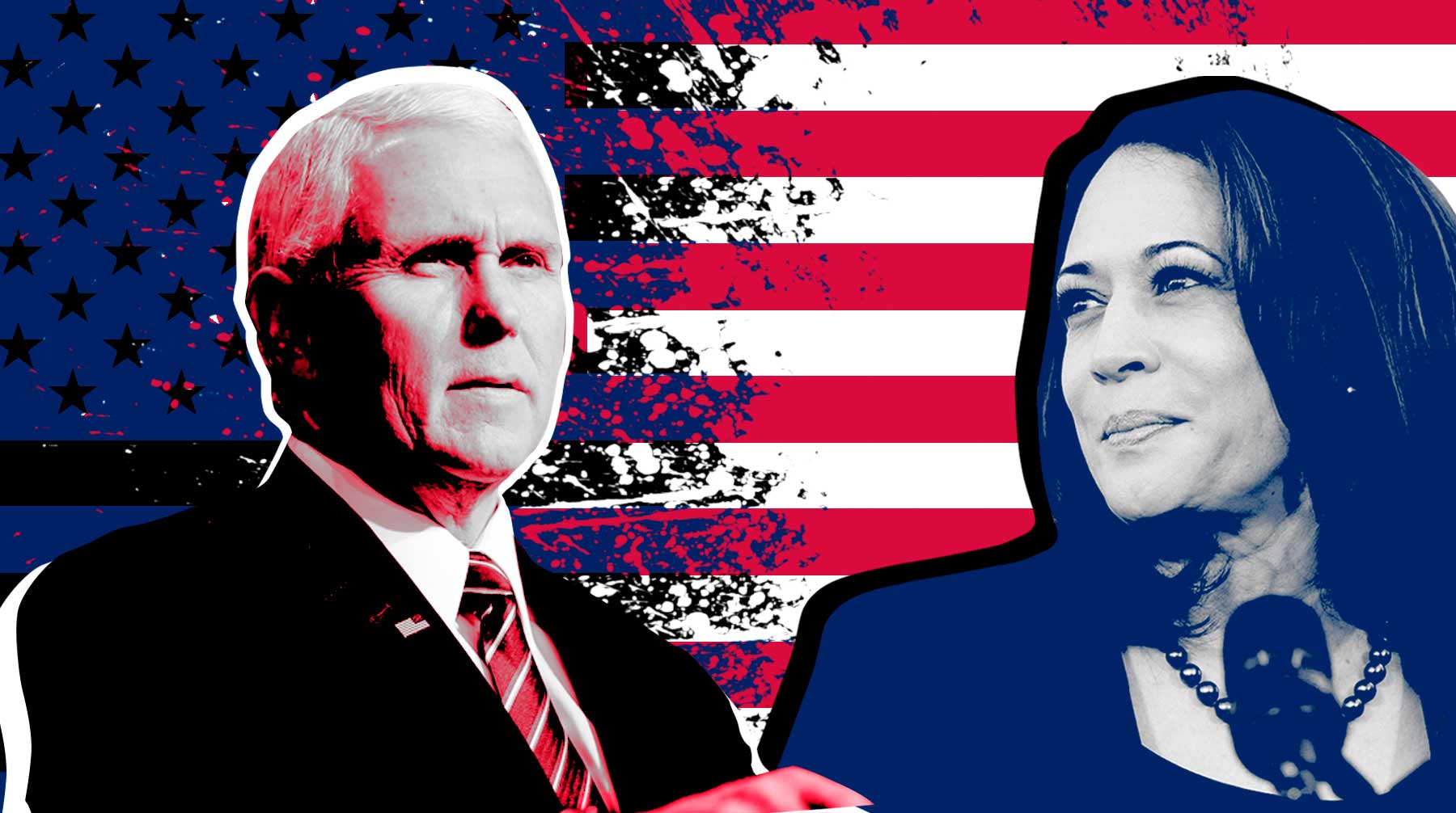 Места для российско-американских отношений в дискуссии между кандидатами на пост вице-президента США почти не нашлось Коллаж: © Daily Storm