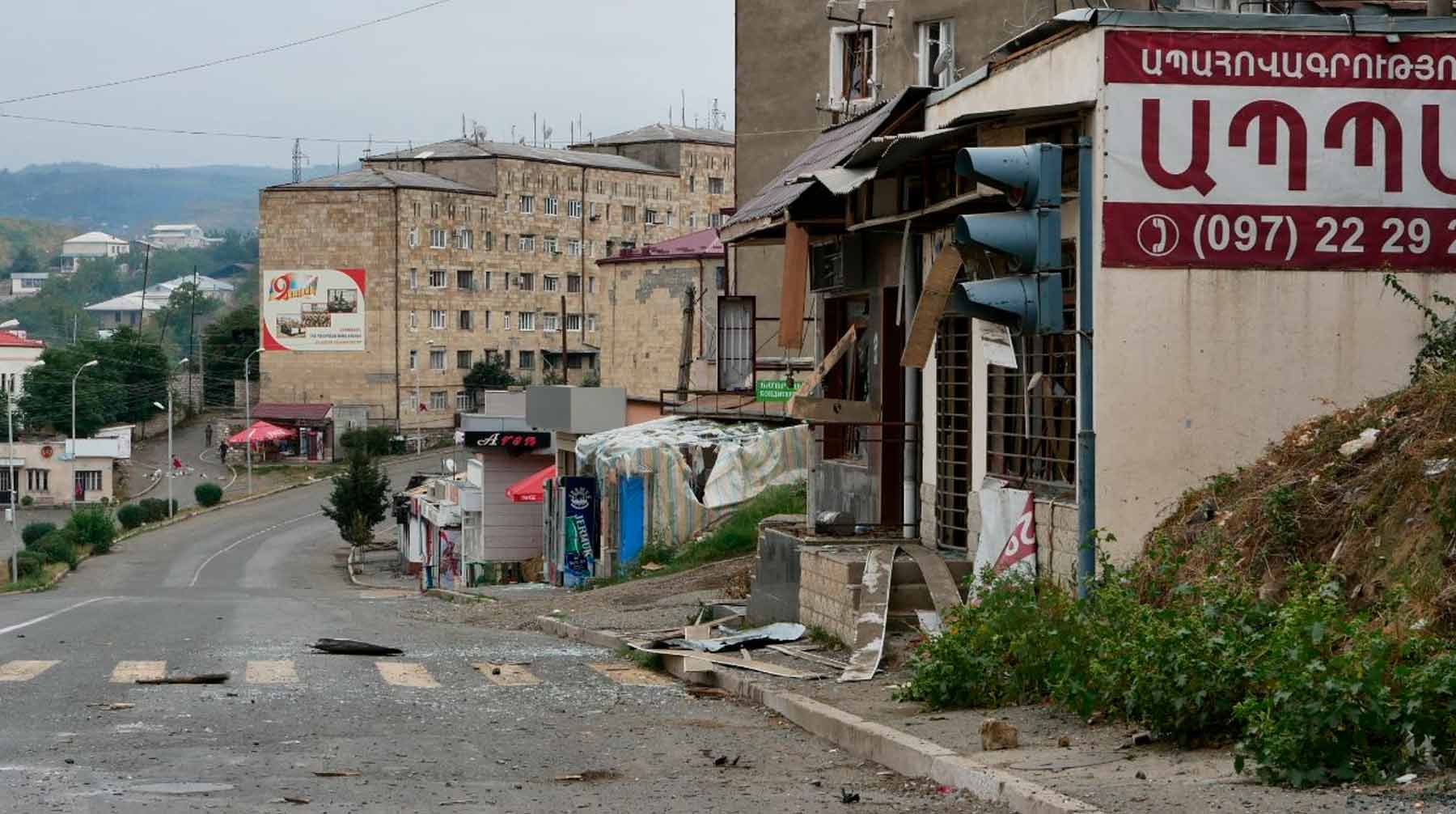 Алиев заявил, что Баку не смирится с оккупацией, а Саркисян выразил опасение, что в регионе может появиться «еще одна Сирия» Фото: © Daily Storm
