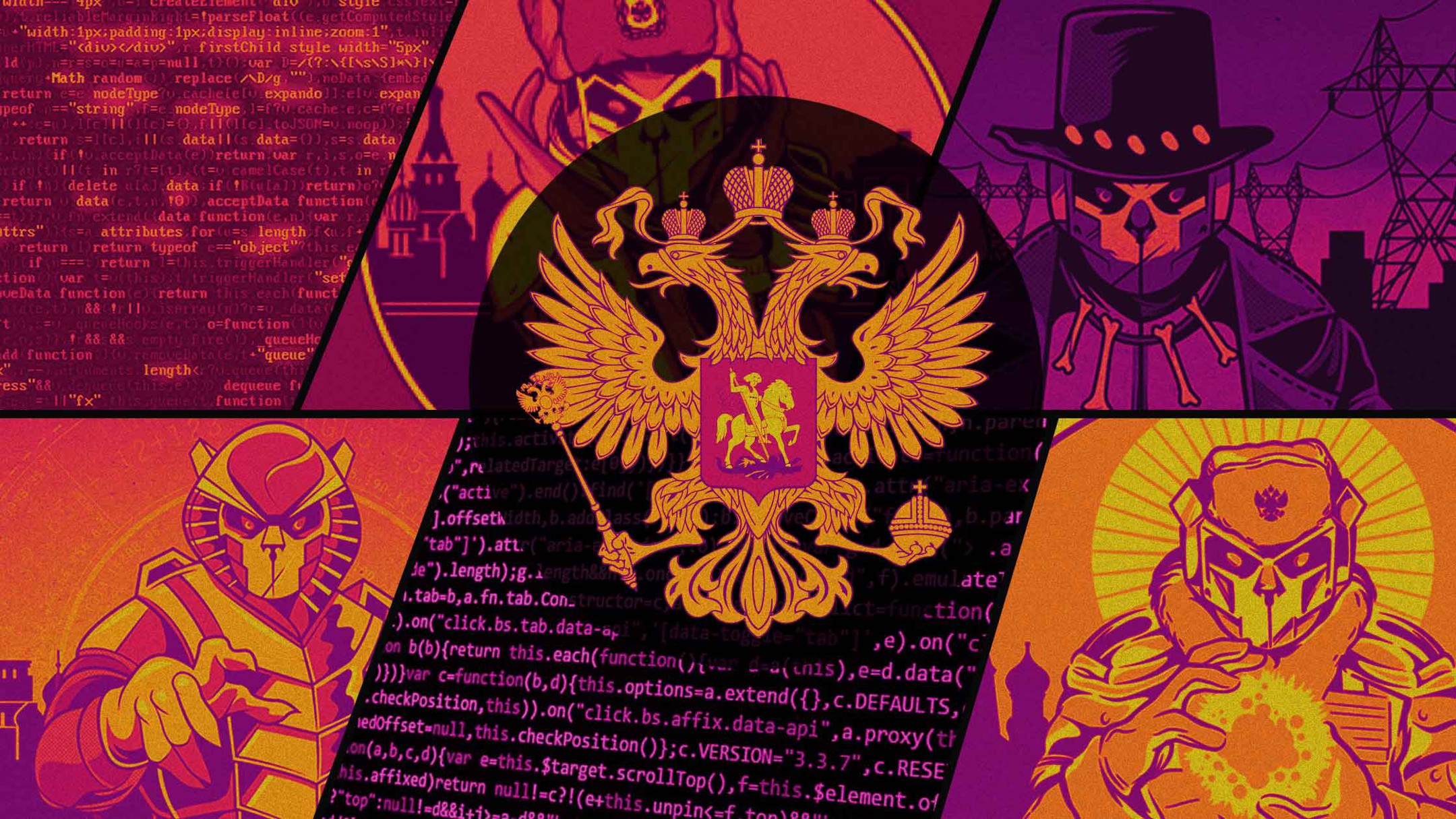 Dailystorm - Daily Storm публикует карту «Степи гризли»: связей самых известных пророссийских хакерских группировок со спецслужбами РФ