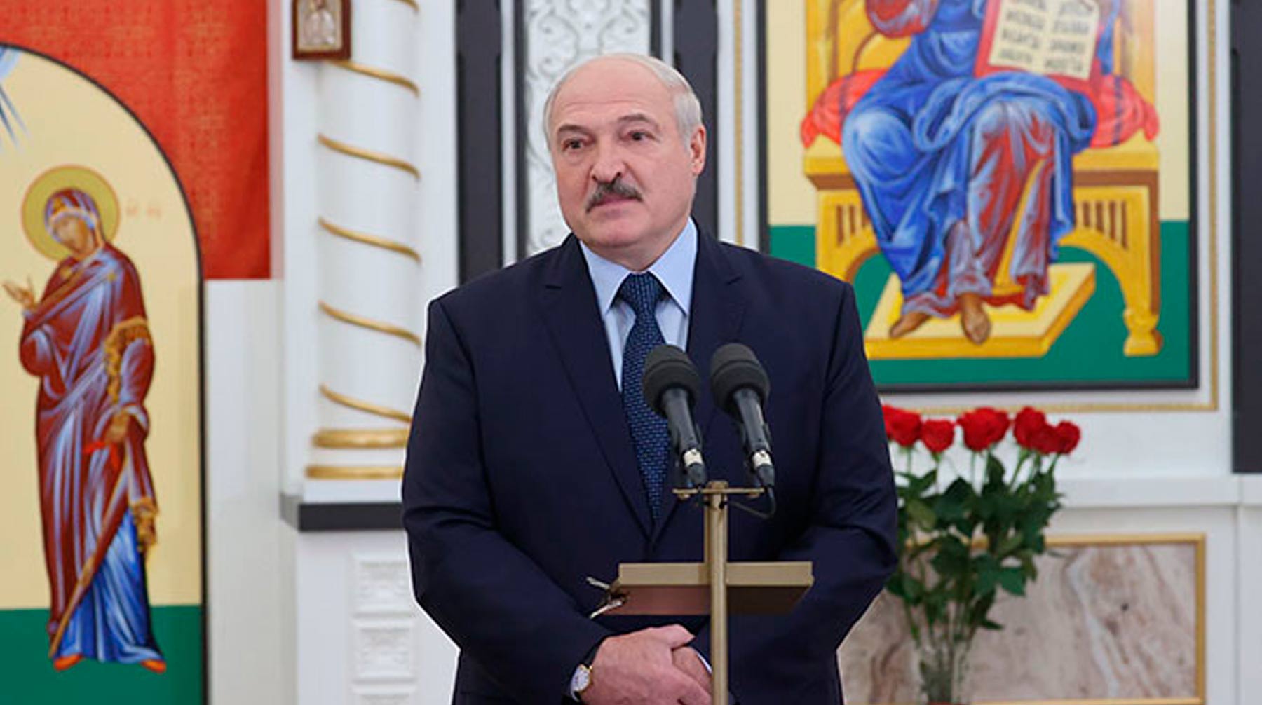 Белорусский лидер видит миссию РПЦ в заполнении идеологического вакуума Фото: © president.gov.by