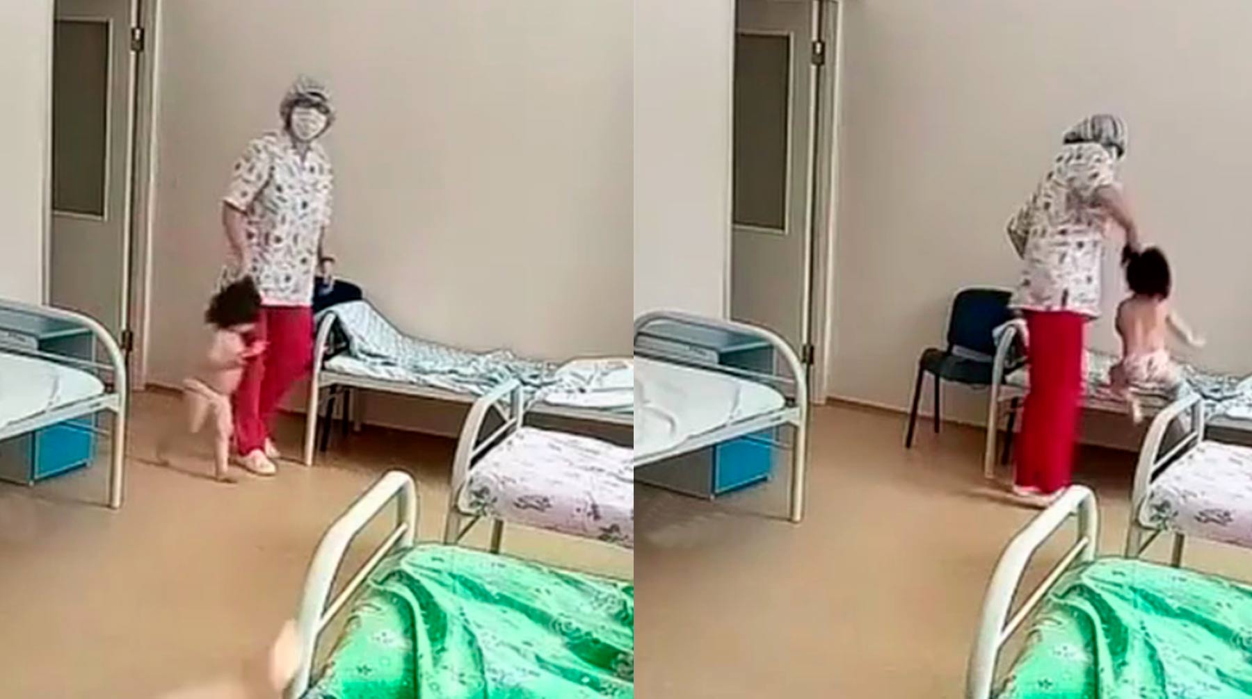 Сотрудницу больницы отстранили от работы, готовится приказ о ее увольнении Фото: © кадр из видео