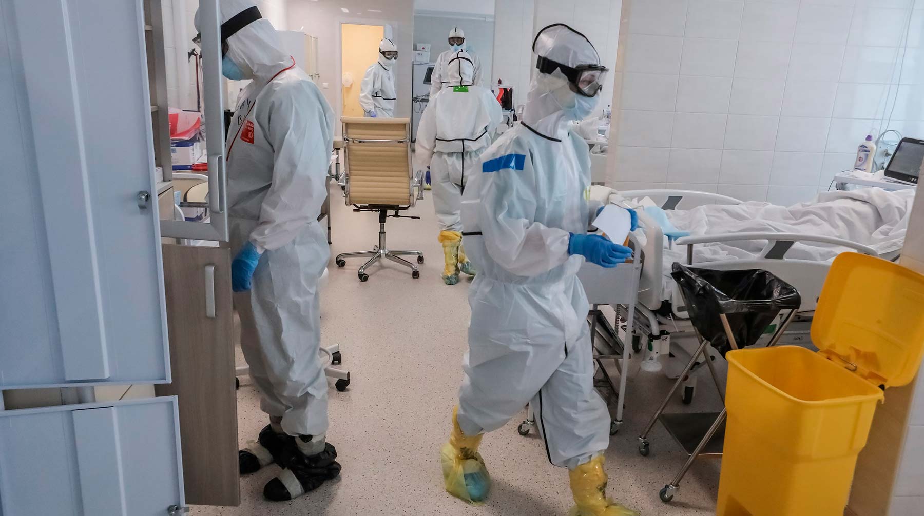Глава государства также назвал недопустимой медлительность во время пандемии коронавирусной инфекции Фото: © АГН Москва / Софья Сандурская