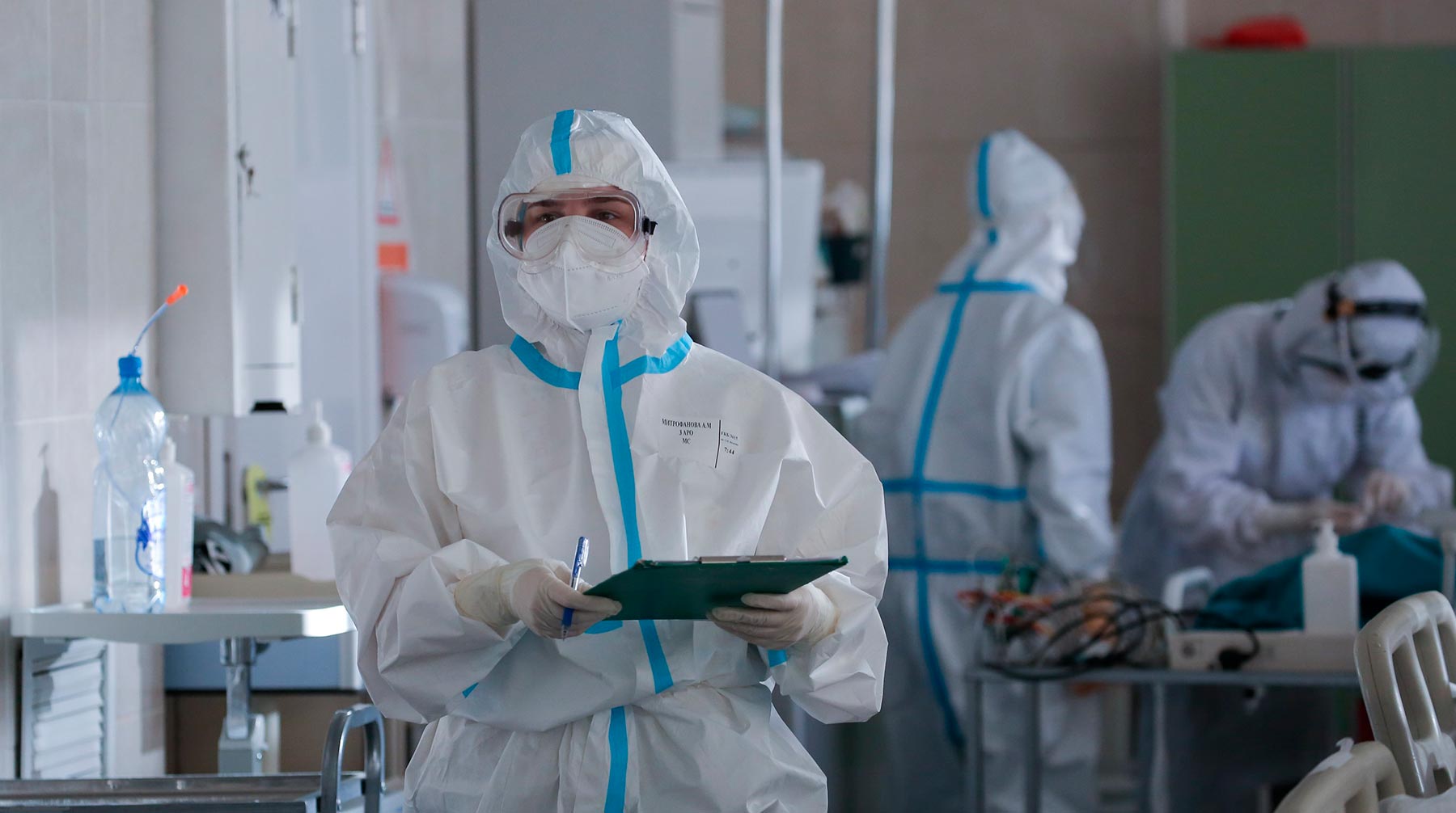 Президент России также призвал сокращать сроки проведения теста на коронавирусную инфекцию Фото: © АГН Москва / Софья Сандурская