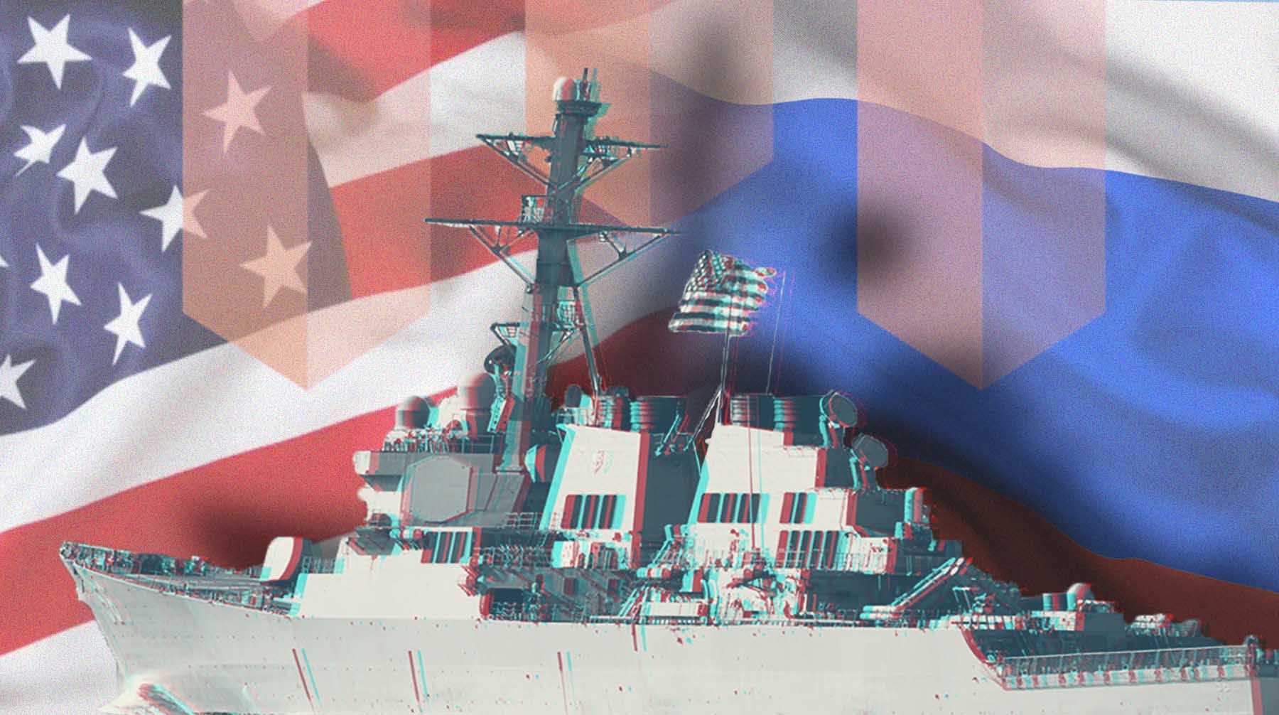Провокация американского флота не осталась незамеченной Коллаж: © Daily Storm