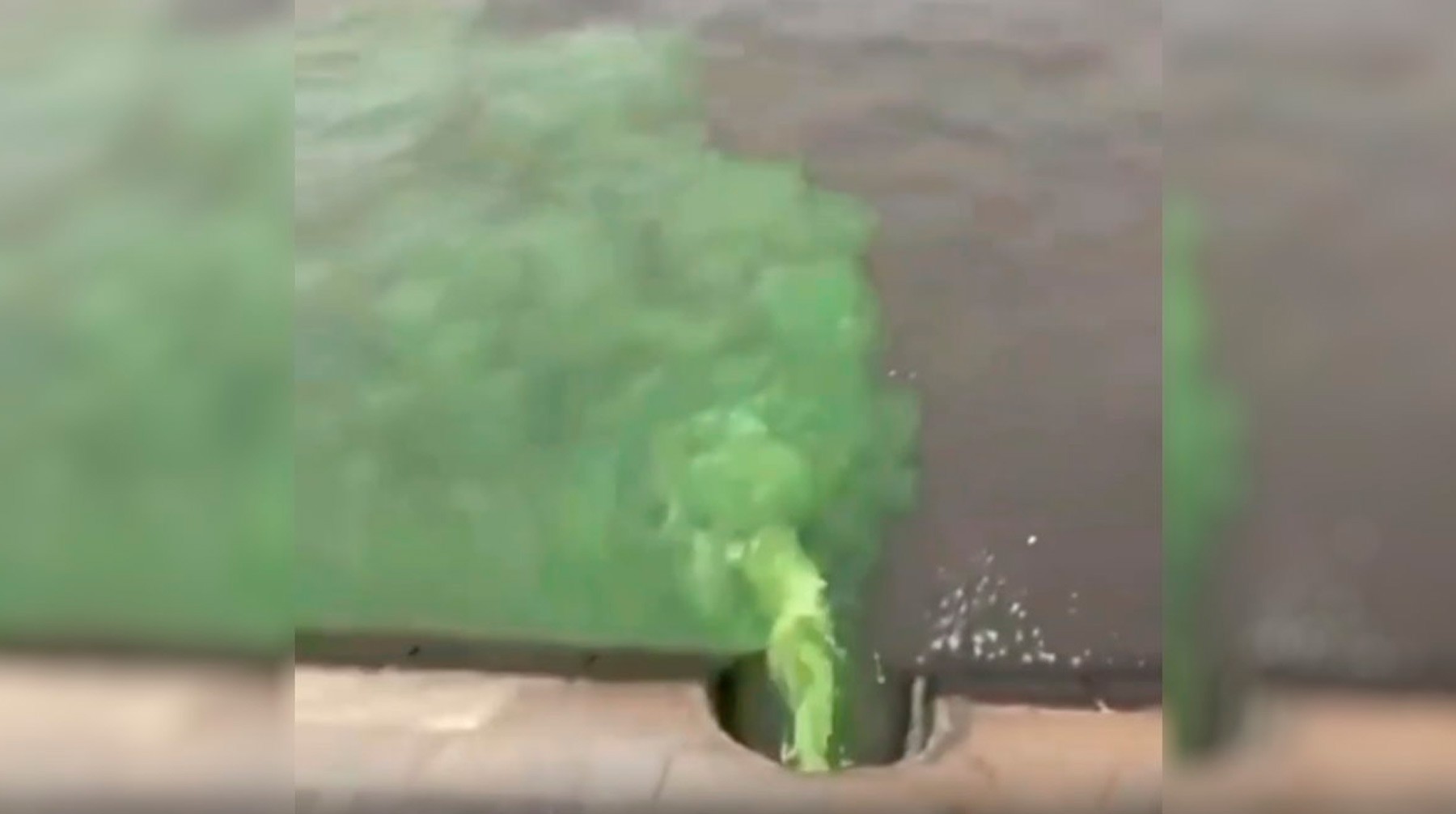 Dailystorm - Зеленая жидкость вливается в Москву-реку: СКР проверяет причины ЧП в центре столицы