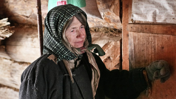 76-летняя представительница семьи староверов живет в тайге Агафья Лыкова