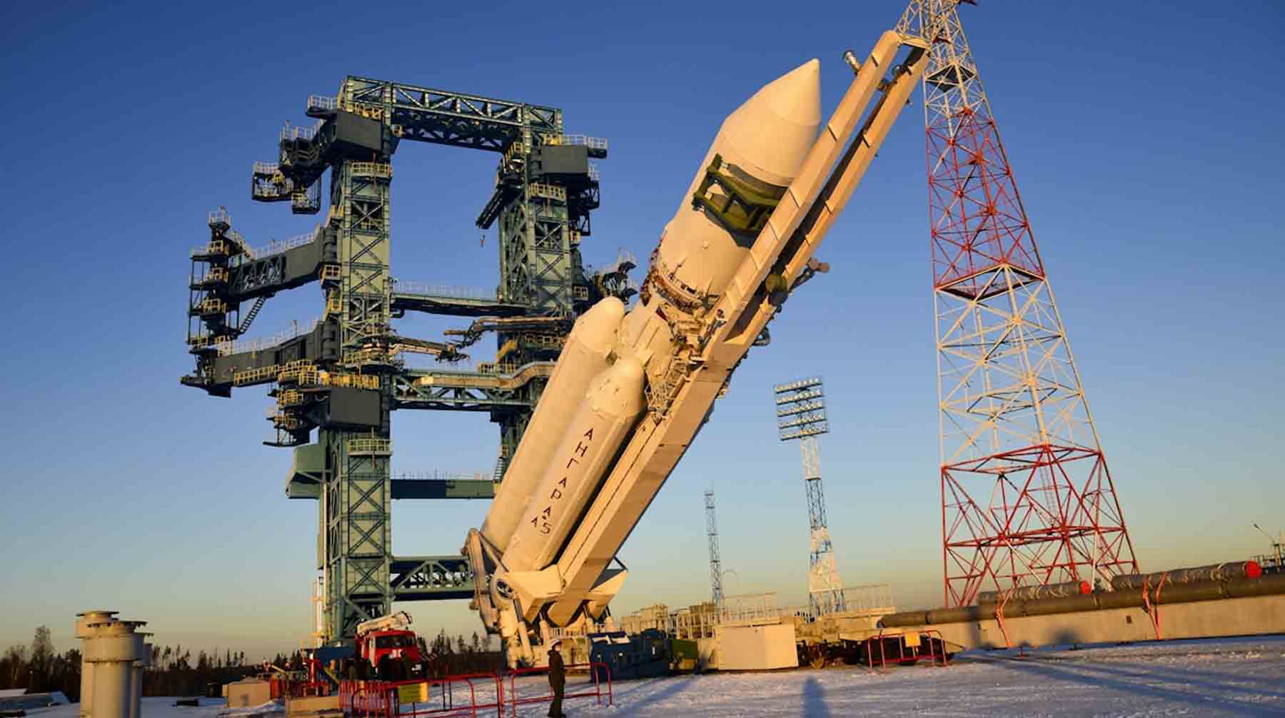 Это второй в истории испытательный пуск тяжелой ракеты-носителя этого вида Фото: © Министерство обороны РФ