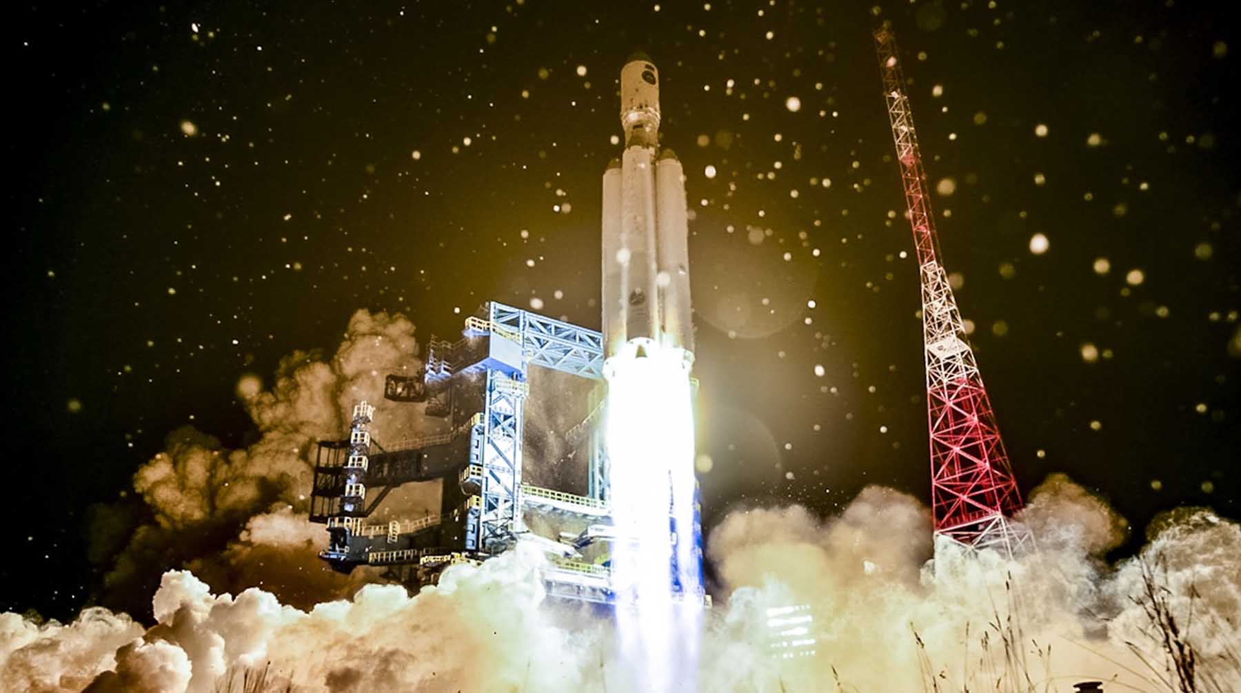 Ракета доставит на орбиту макет спутника Фото: Министерство обороны РФ