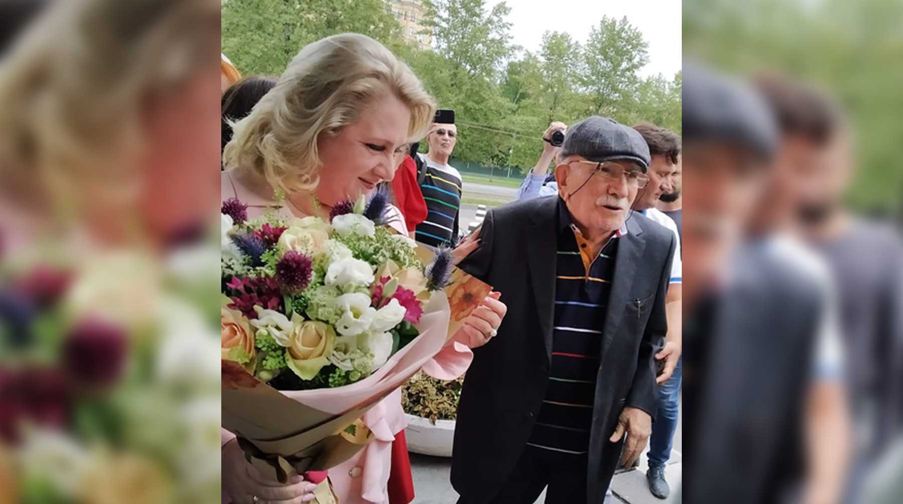 Елена Гильванова и Армен Джигарханян