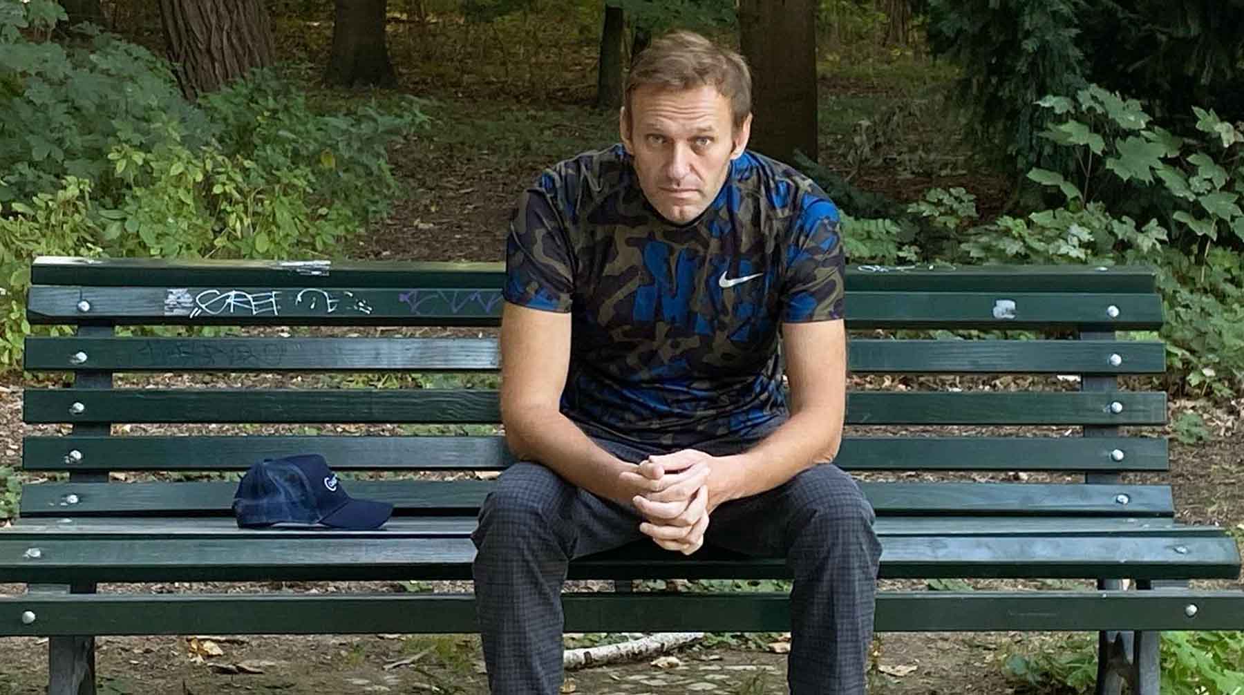 Оппозиционер признался, что из-за допроса ему было некогда посмотреть трансляцию пресс-конференции Путина Фото: © Facebook / Алексей Навальный