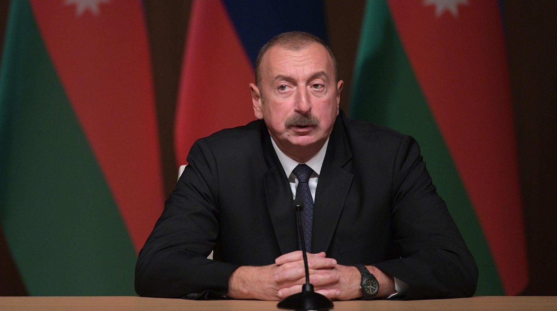 Президент Азербайджана и Бортников также поговорили о текущей ситуации в регионе и об урегулировании конфликта Фото: © Global Look Press / Kremlin Pool