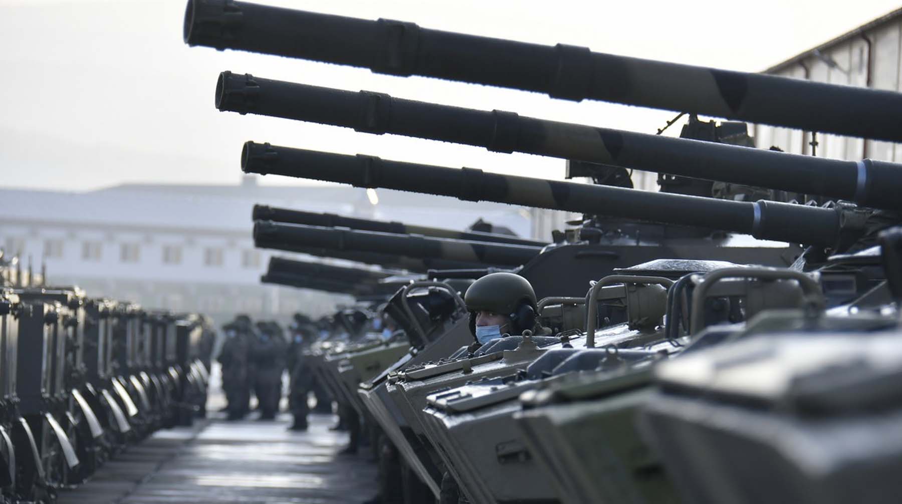 Президент отметил, что доля современного оружия в войсках России превысила 70%, в ядерных силах — 86% Фото: © Global Look Press / Министерство обороны Российской Федерации