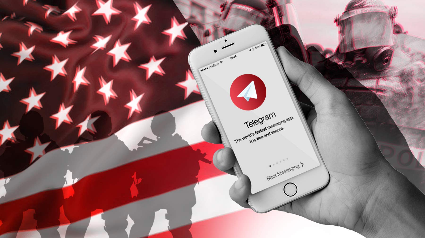 Dailystorm - Холодная гражданская война. Американские правые планируют вооруженные акции в Telegram-чатах