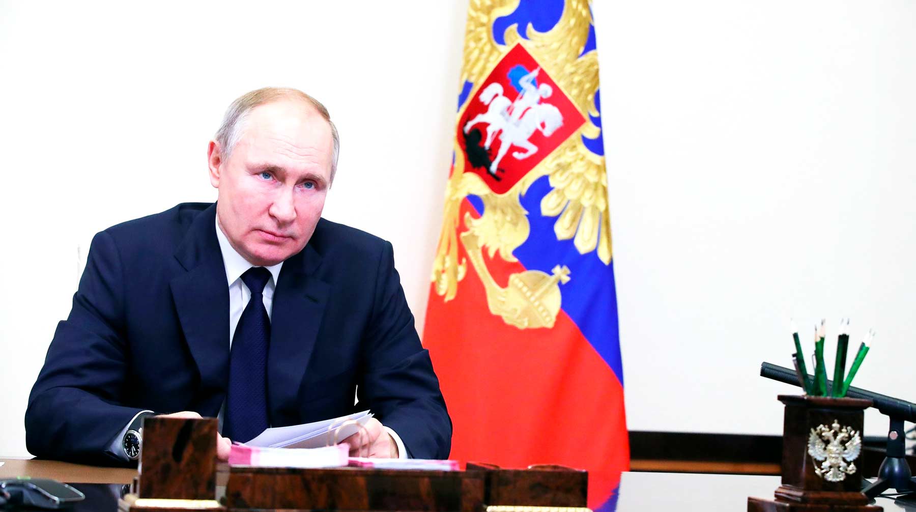 В ближайшее время президент РФ направит телеграмму родным артиста Фото: © Global Look Press / Kremlin Pool