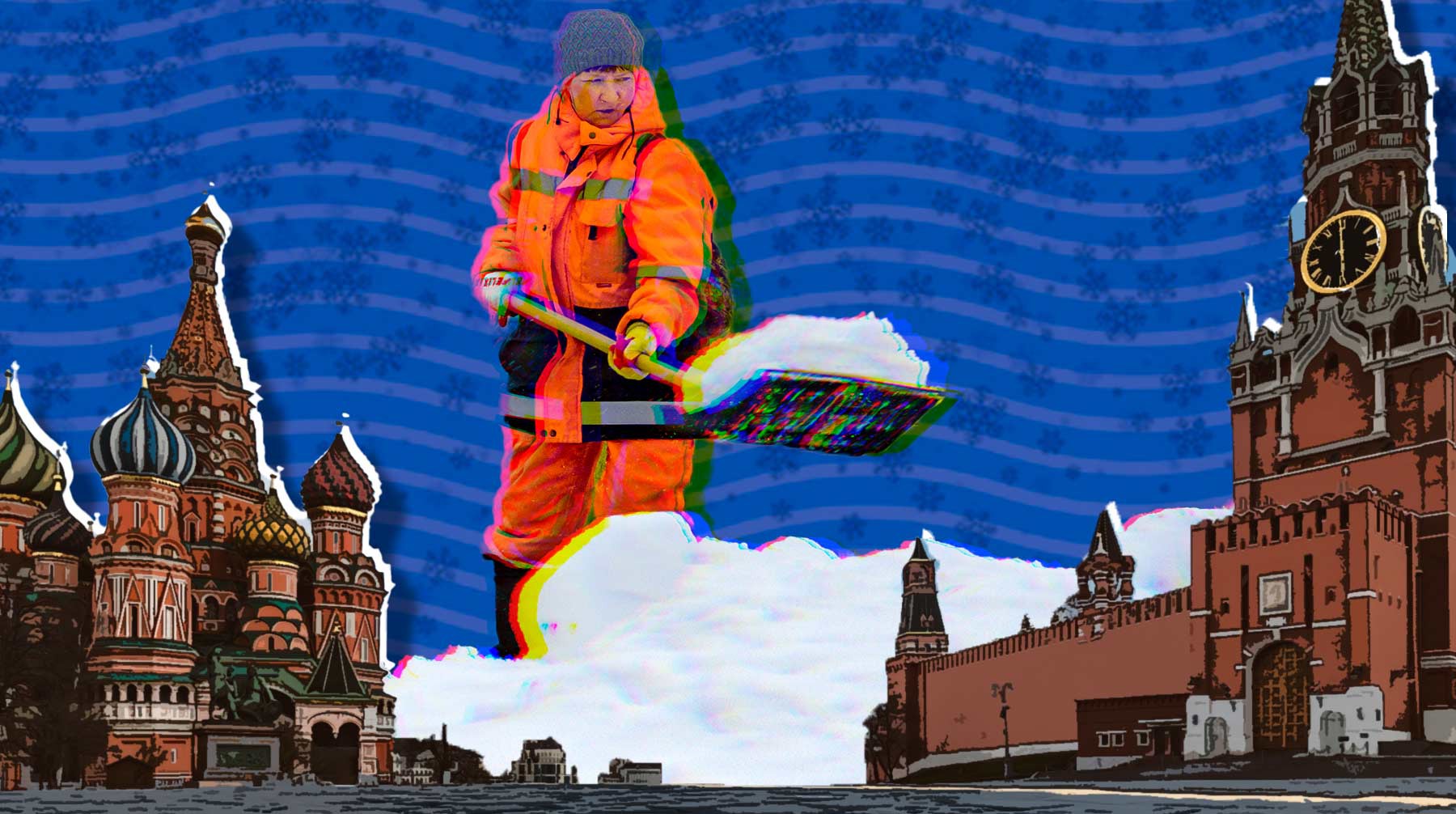 Слесари и электрики вместо дворников-мигрантов: как разгребали Москву после снежного «апокалипсиса»