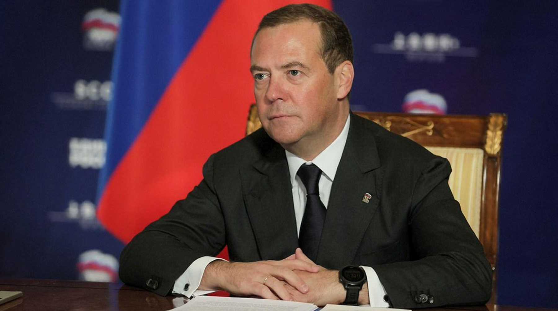 Замглавы Совбеза России также сказал, что раньше американский политик производил на него «адекватное впечатление» Фото: © Global Look Press /  Dmitry Medvedev