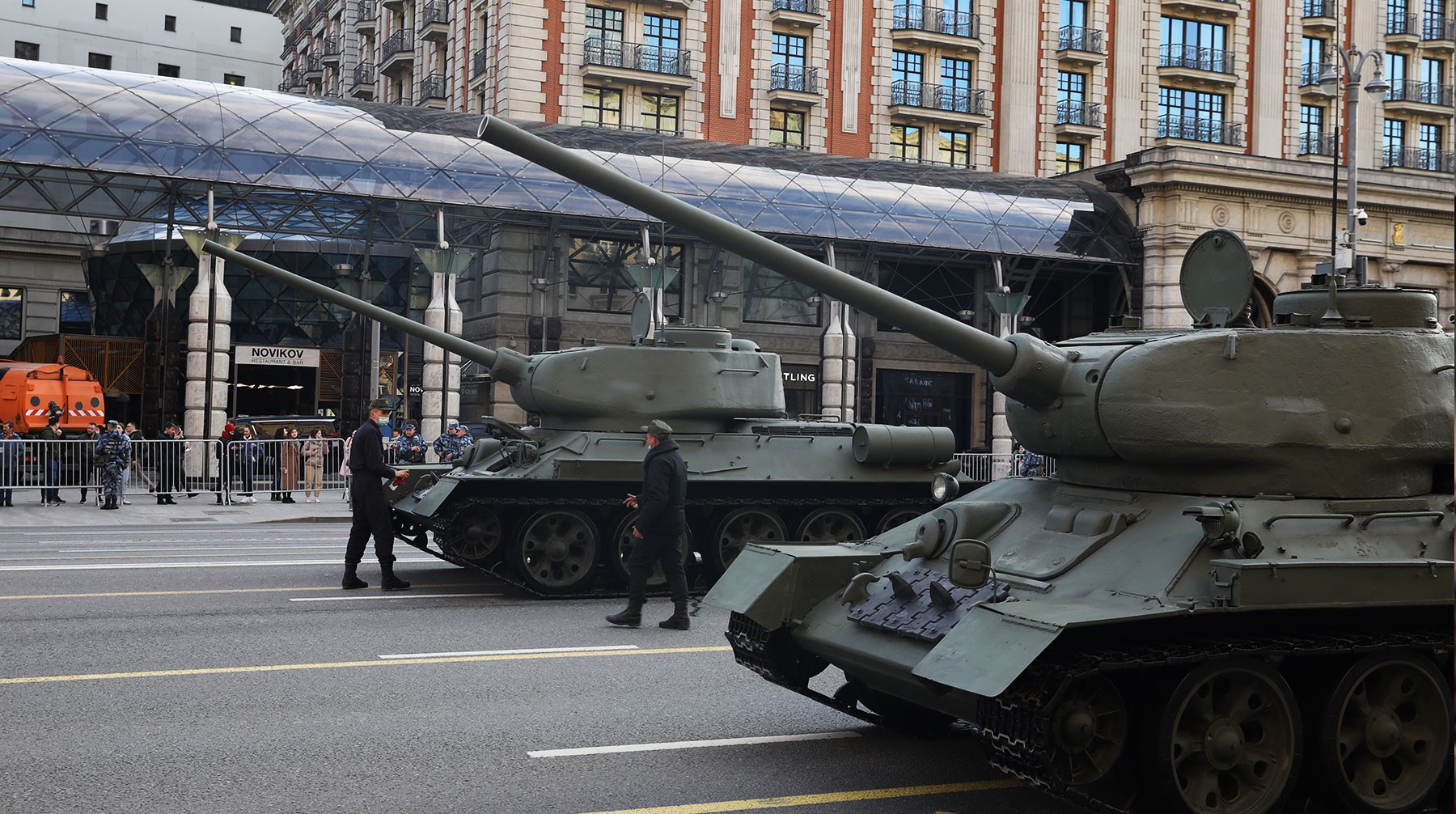 Dailystorm - Военная техника на репетиции парада Победы в Москве — фоторепортаж