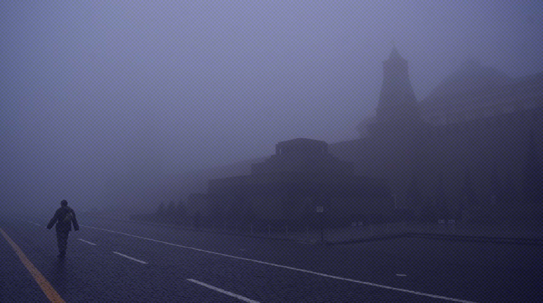 Пользователи заполонили соцсети кадрами столицы в тумане Красная площадь в ночь с 1 на 2 ноября