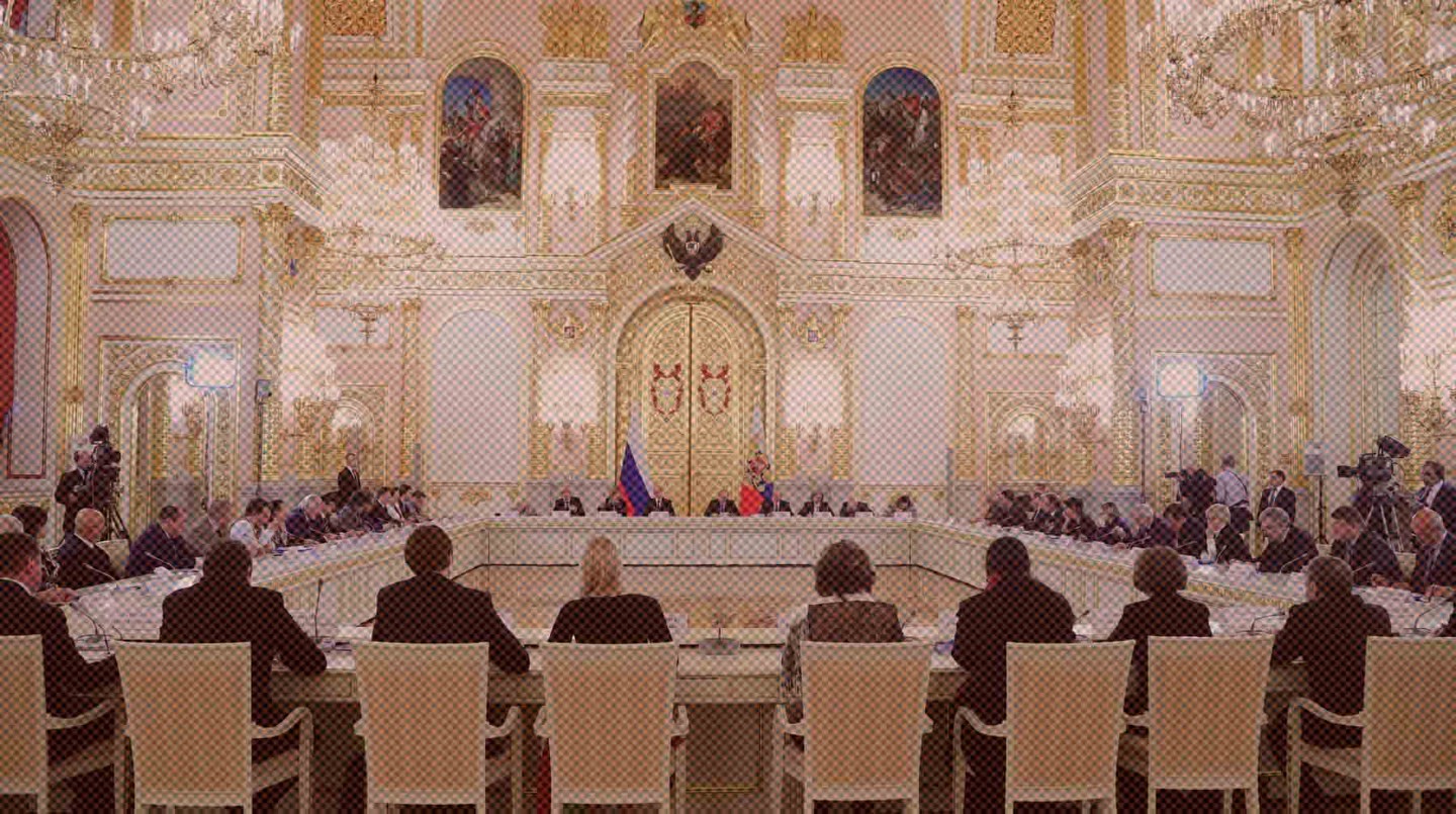Член президиума совета Татьяна Мерзлякова считает, что журналисты сами должны заняться регулированием в этой сфере Фото: Global Look Press / Kremlin Pool
