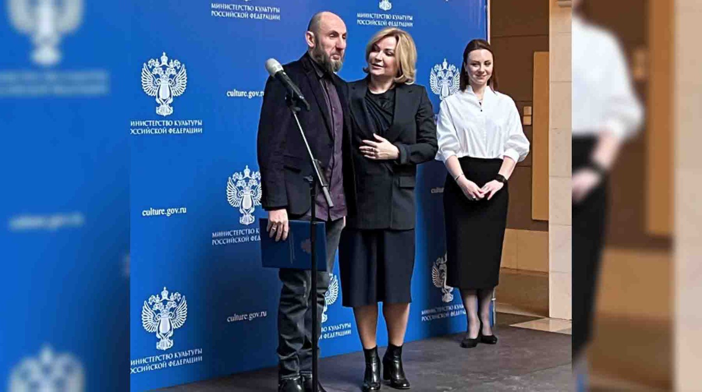 Владимир Кехман с министром культуры Ольгой Любимовой