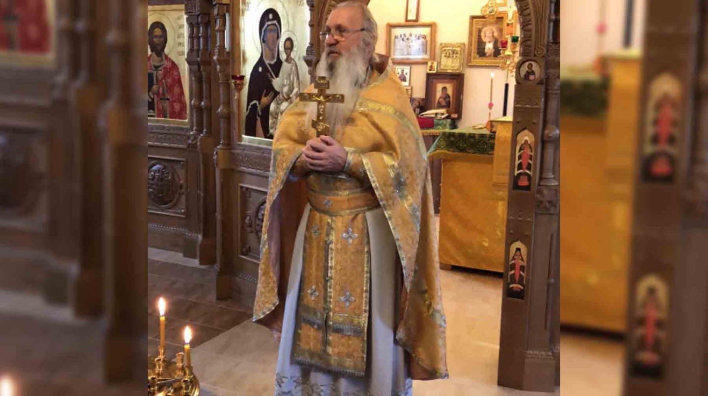Иеромонах Лука, настоятель храма Николая Чудотворца в станице Распопинская