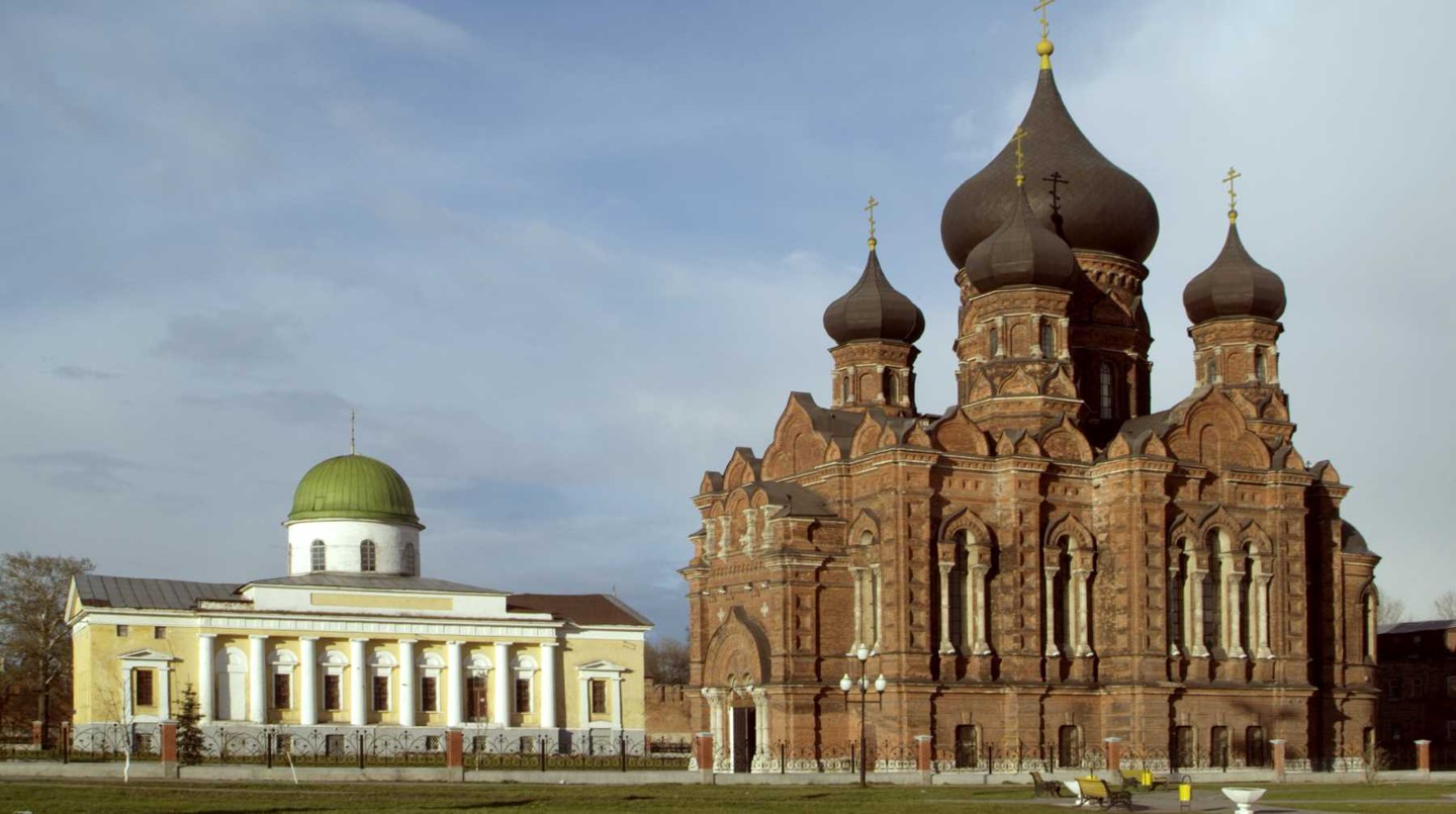 Спасо-Преображенский собор и успенский женский монастырь г.Тула