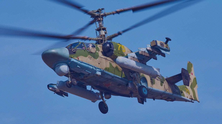 «Аллигатор» задирал нос кверху, выплевывая ракеты: Минобороны России показало работу Ка-52 — Daily Storm