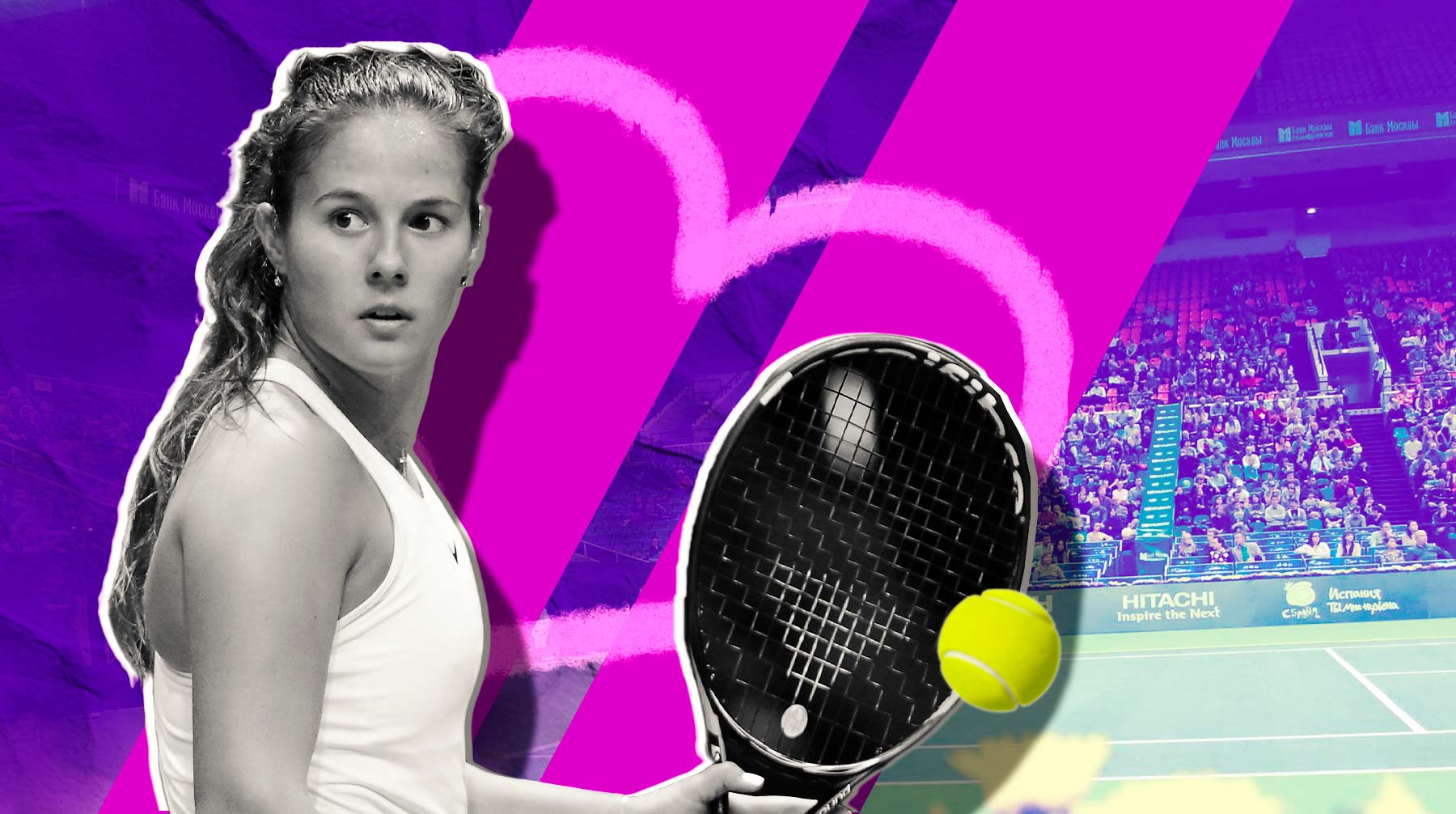 Лучшая теннисистка нашей страны Дарья Касаткина призналась в том, что у нее нетрадиционная сексуальная ориентация Коллаж: Daily Storm