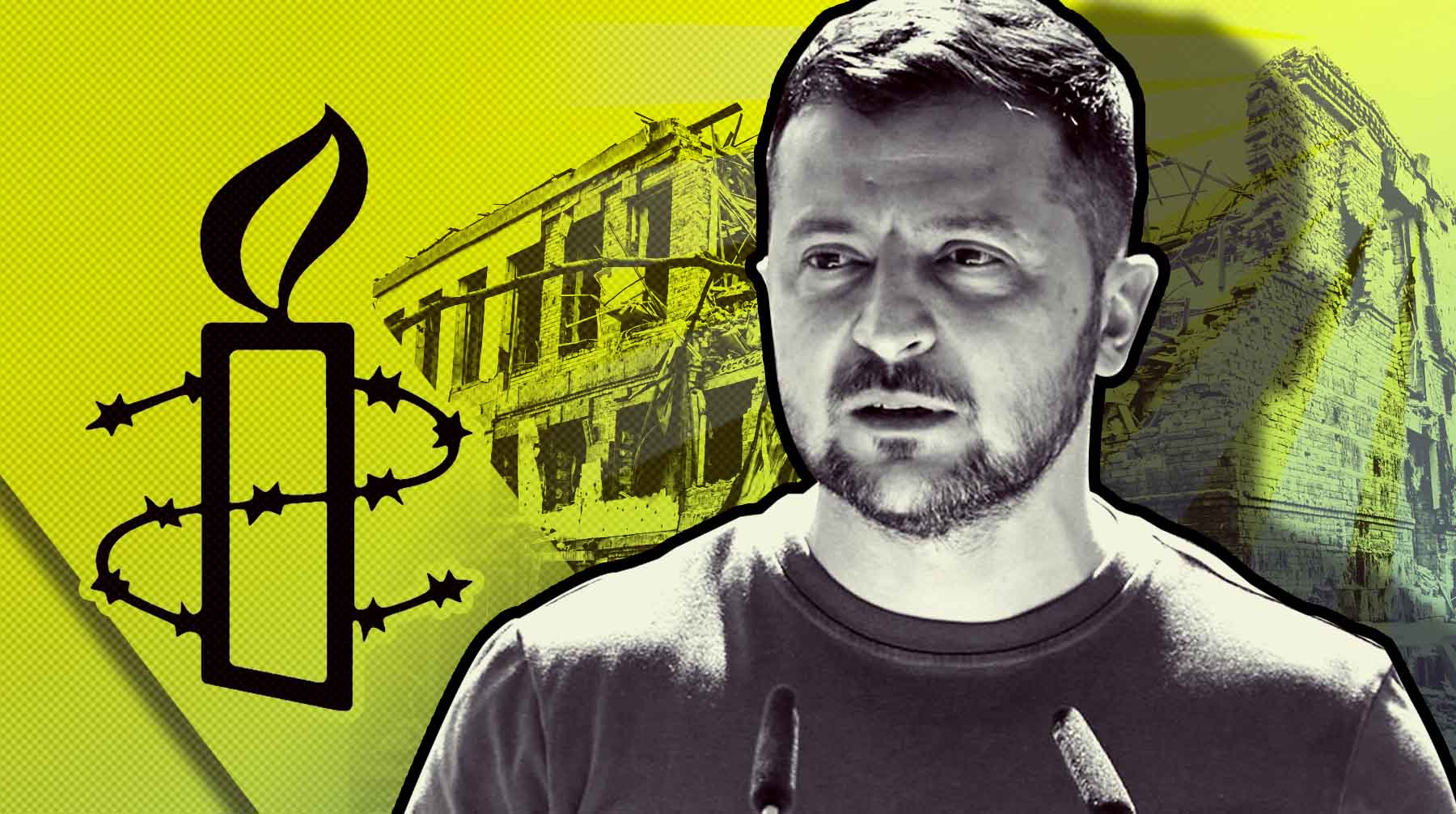 Страсти по Amnesty International. Почему Зеленский обиделся на правозащитников, а Россия их поблагодарила