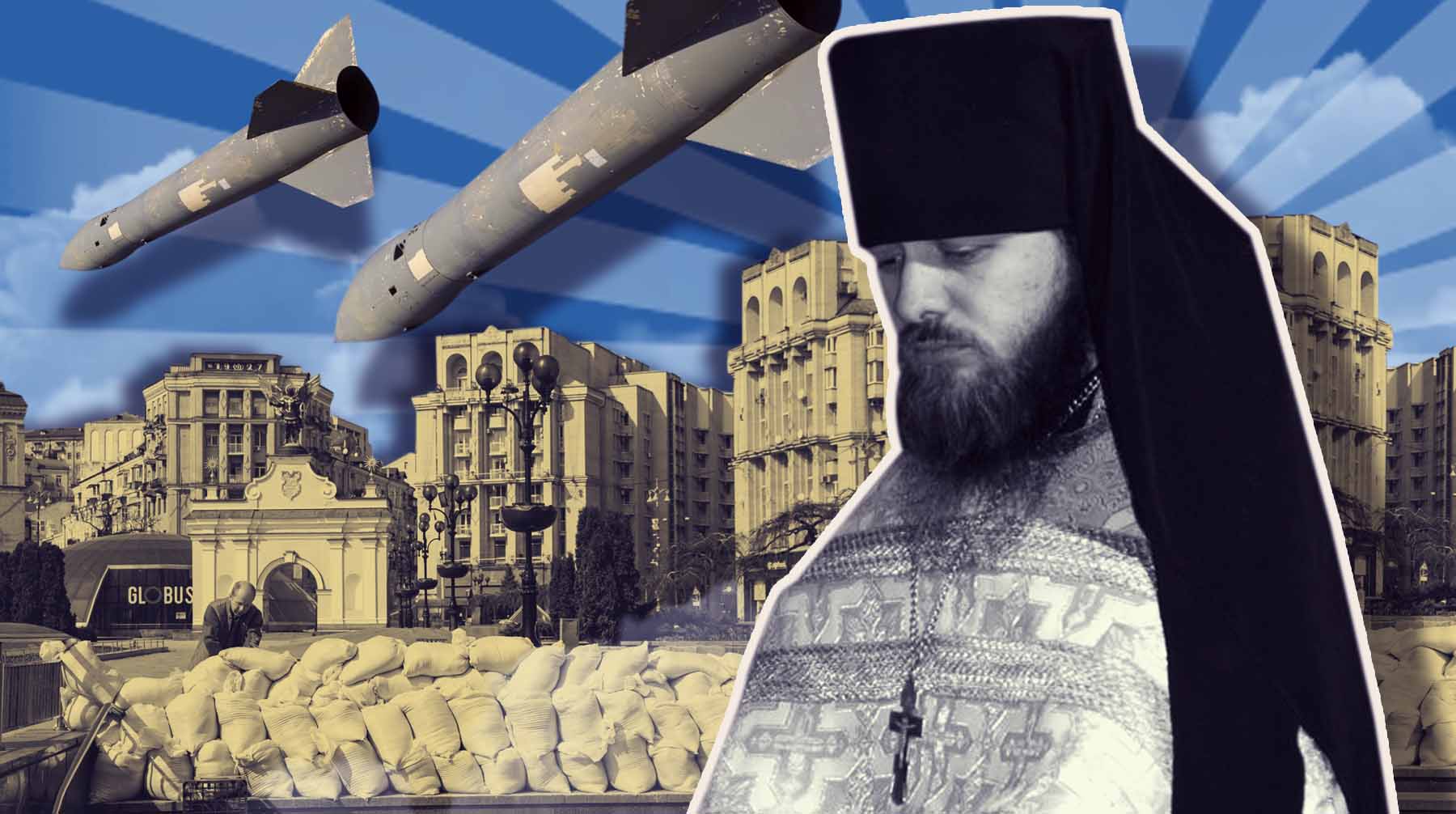 Военный конфликт на Украине был предсказан задолго до его начала, считает отец Феофан Коллаж: Daily Storm