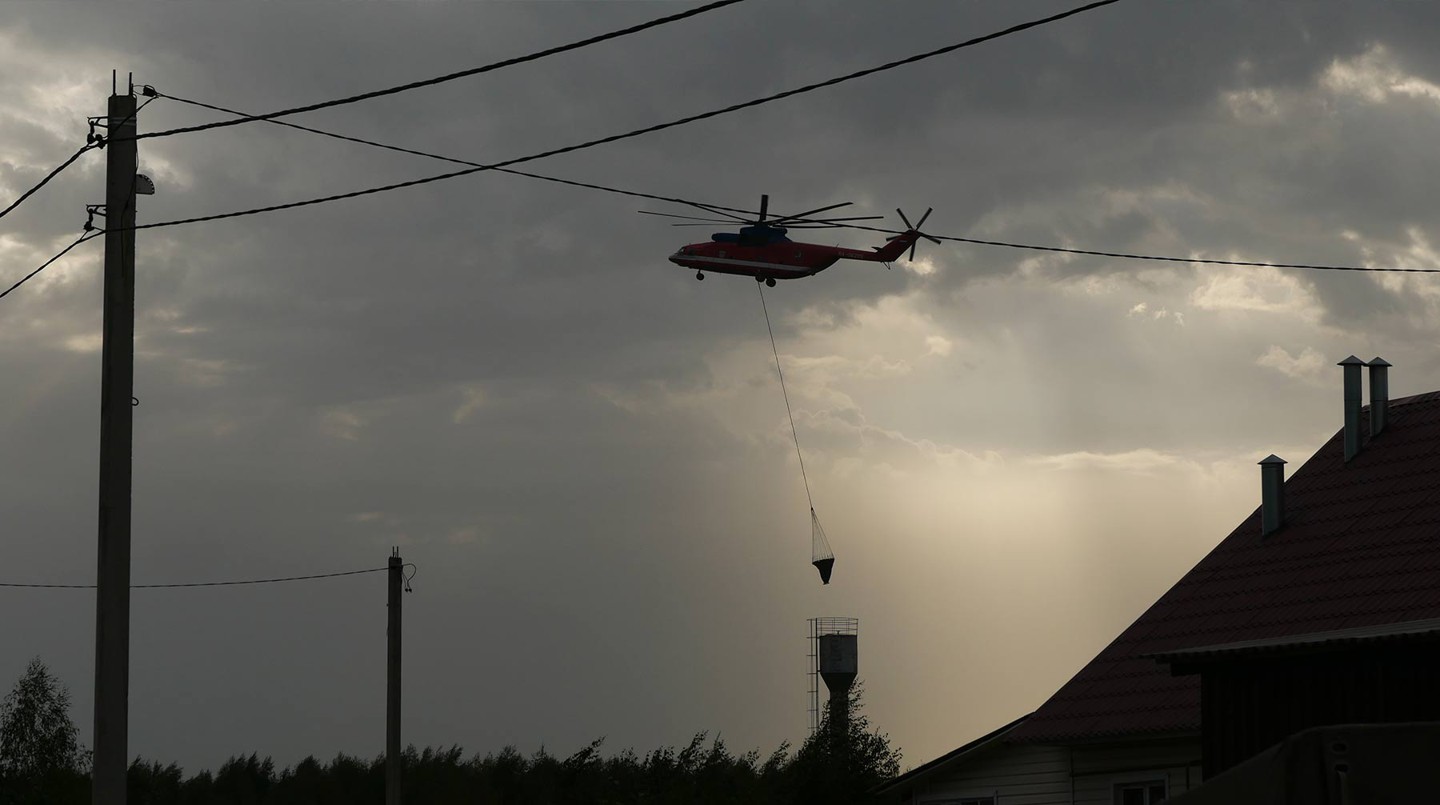 Пожары в рязанских лесах 2022