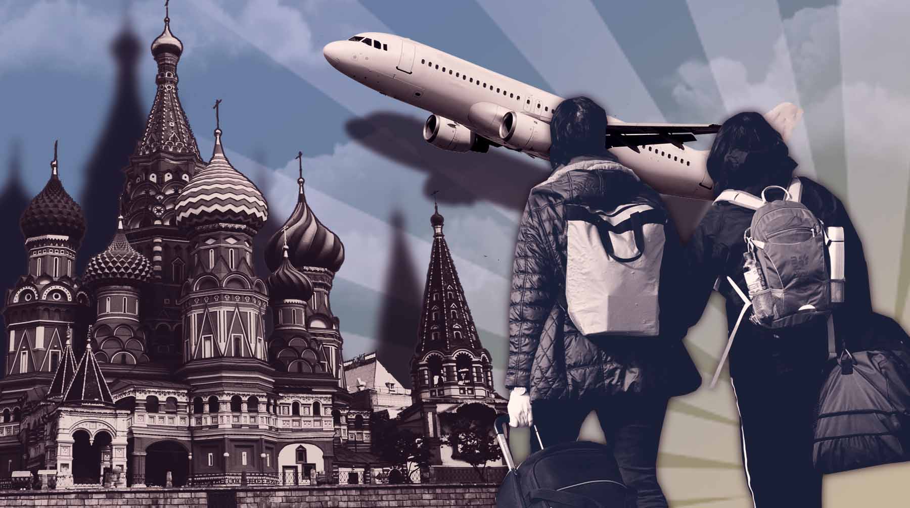 Однако представитель ассоциации отметил, что в данный момент поток иностранных туристов в Россию почти отсутствует Коллаж: Daily Storm