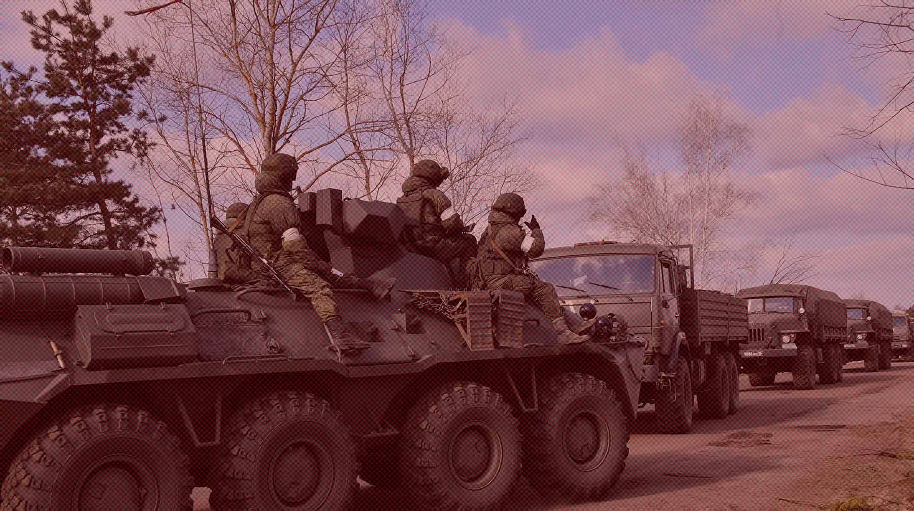 Dailystorm - Минобороны показало кадры переброски части Российской армии на харьковское направление