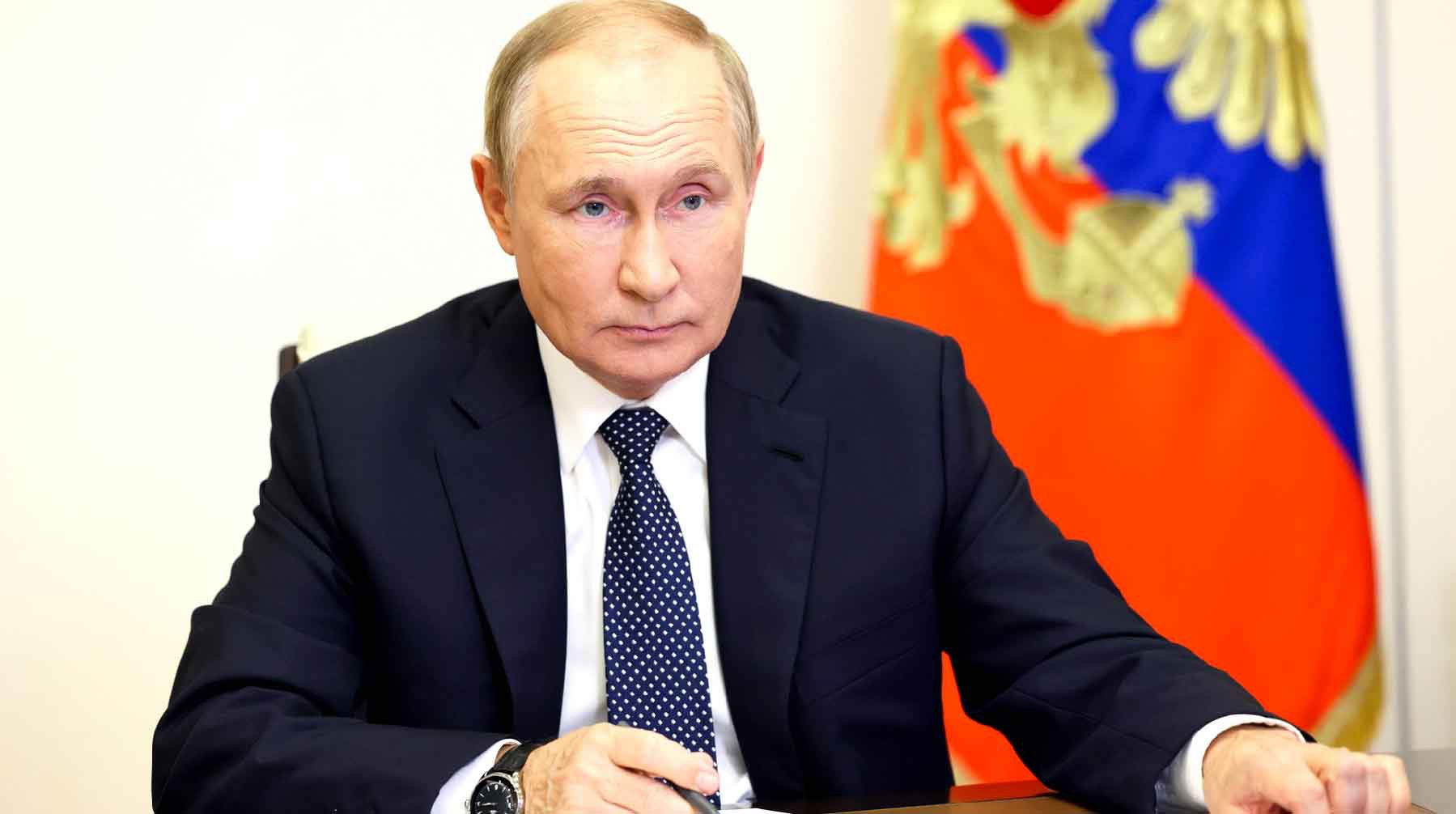 Владимир Путин, 2022