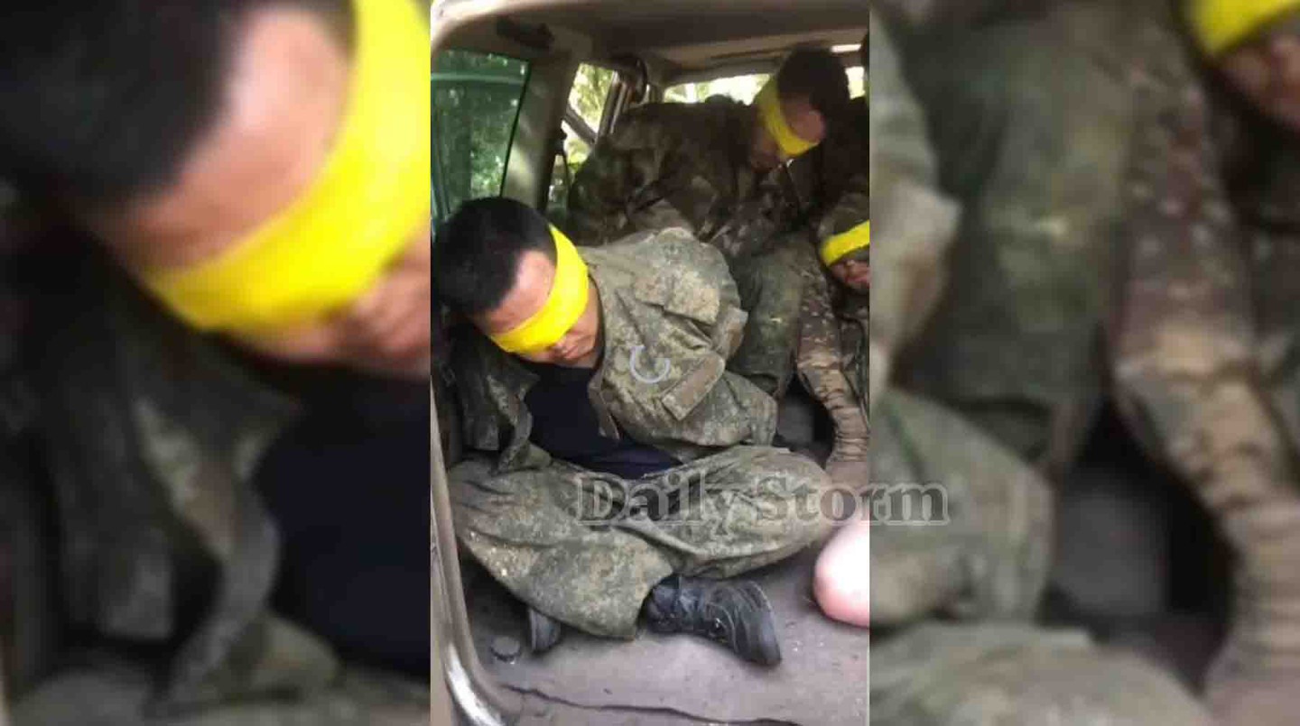 Санчаа Оюн в плену