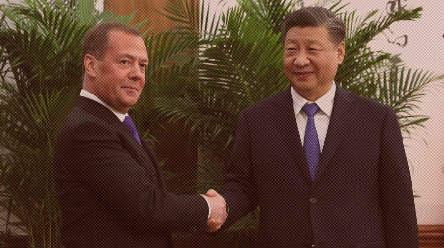 Dailystorm - Медведев встретился с лидером Китая Си Цзиньпинем