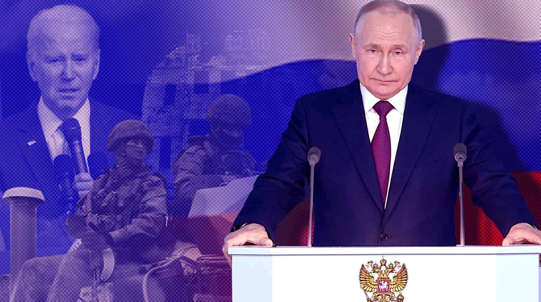 Эксперты выделили основные сигналы в речи Путина перед Федеральным собранием Коллаж: Daily Storm