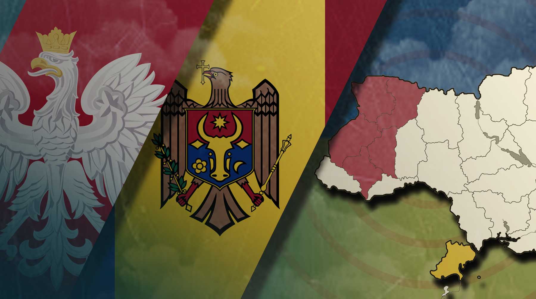 Принять участие в разделе страны также могут Венгрия, Словакия и Молдавия Коллаж: Daily Storm