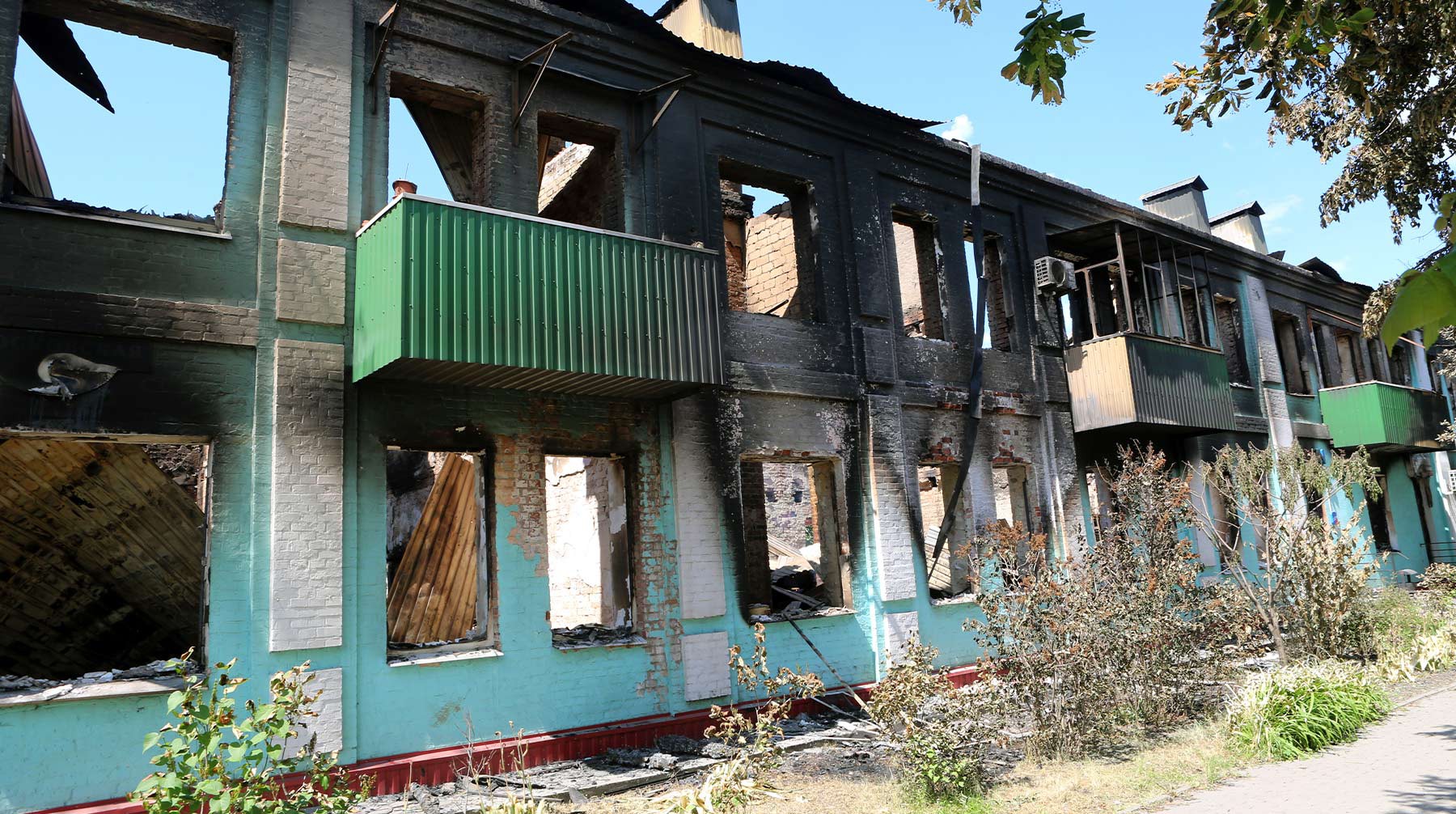 Последствия обстрелов в Белгородской области